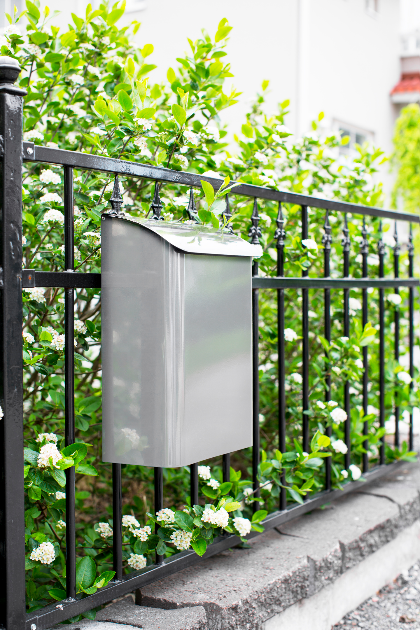 Postilaatikko Orthex metallinen hopea