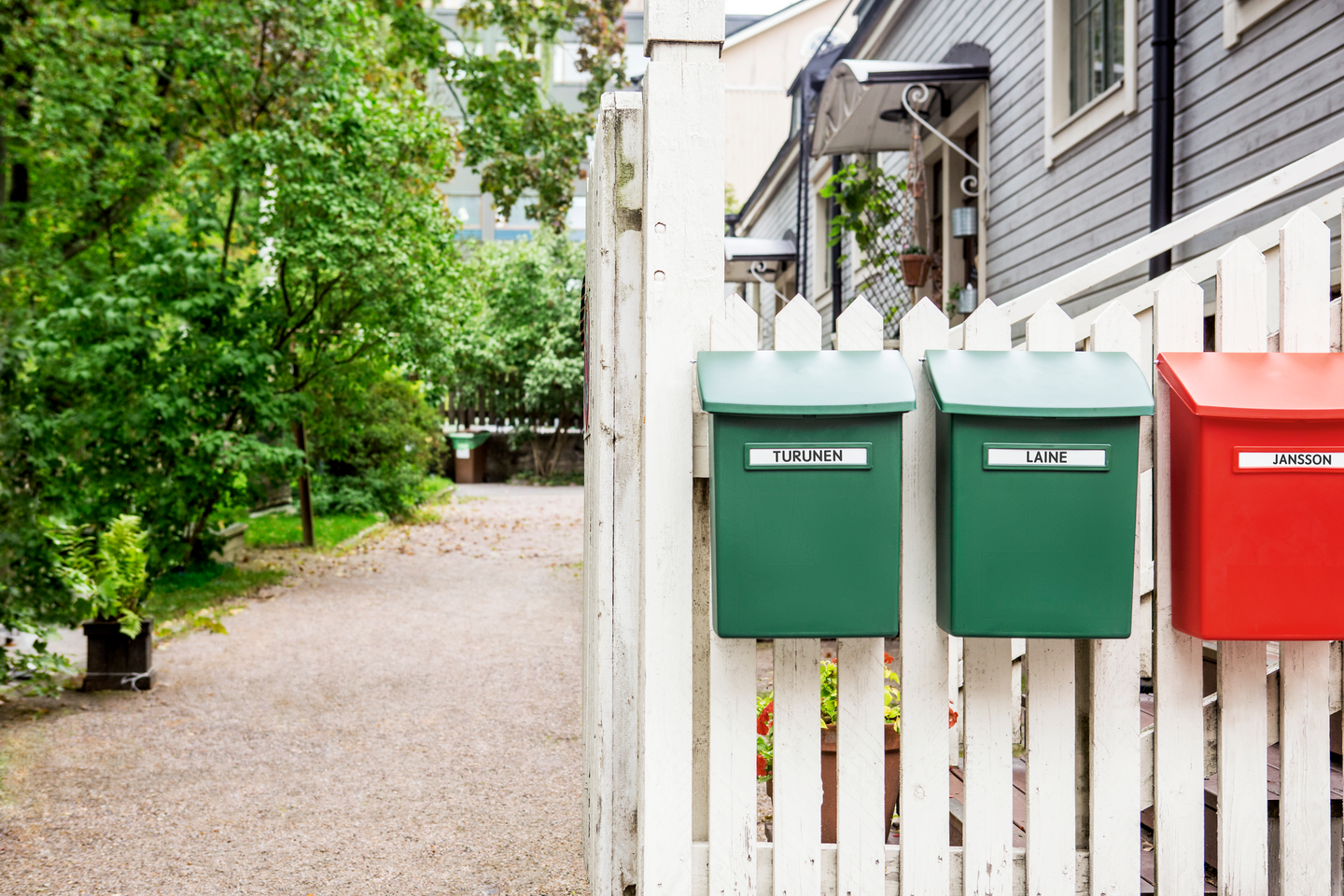 Postilaatikko Orthex punainen ilman välikantta