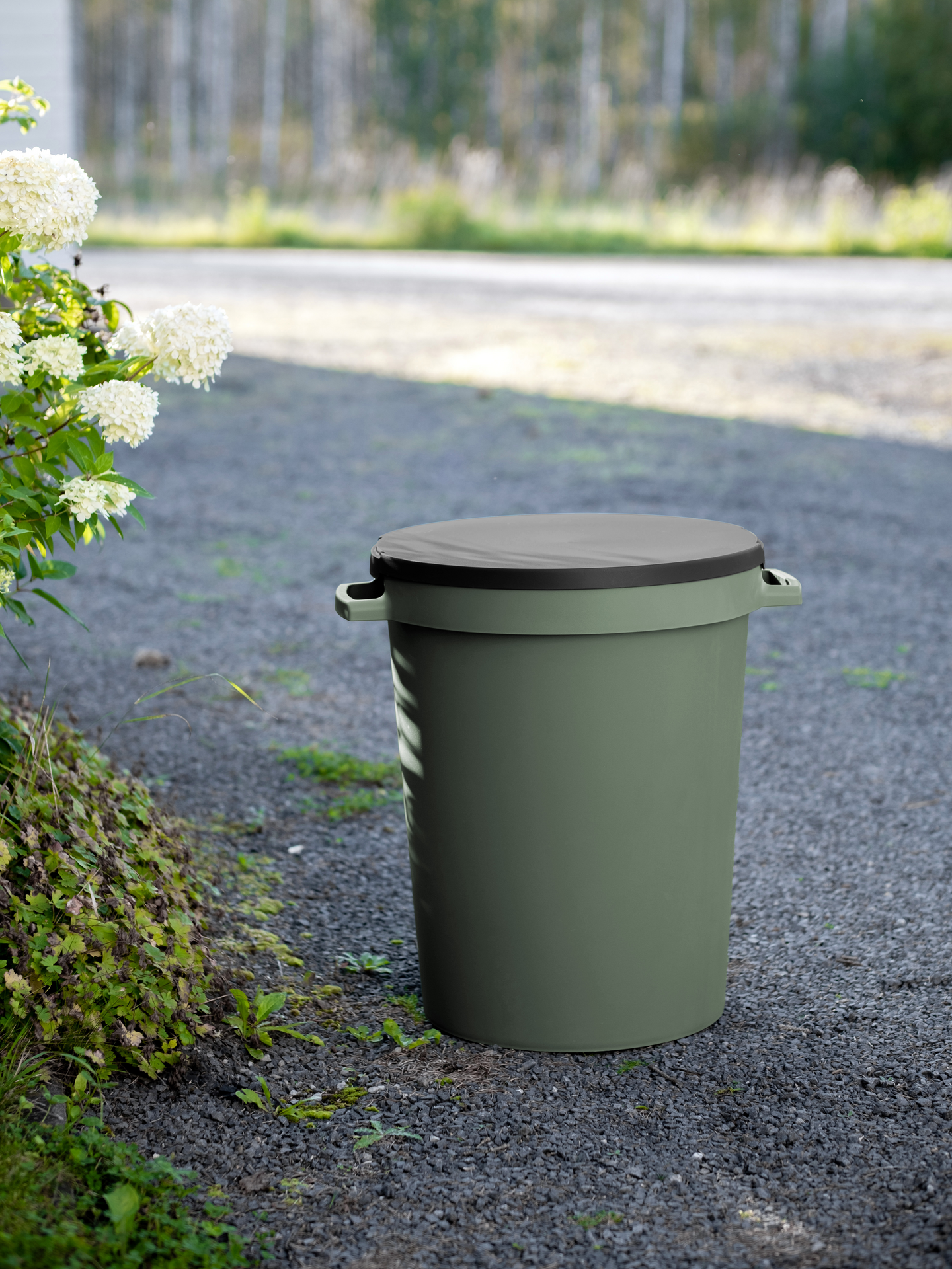 Kansi Orthex vesisaavi 80l tummanharmaa