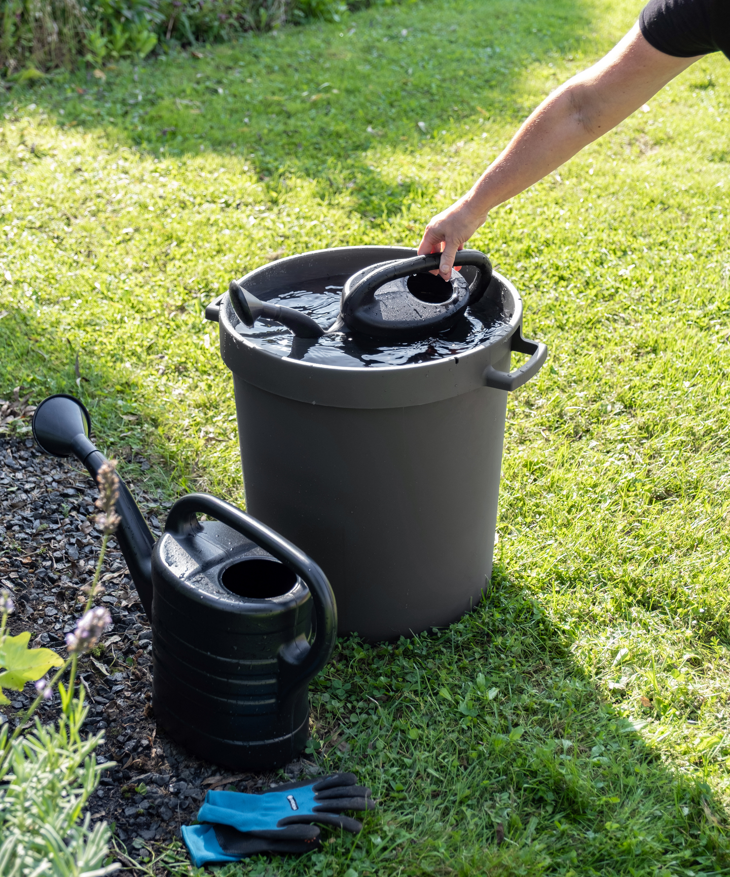 Vesisaavi Orthex 80l tummanharmaa