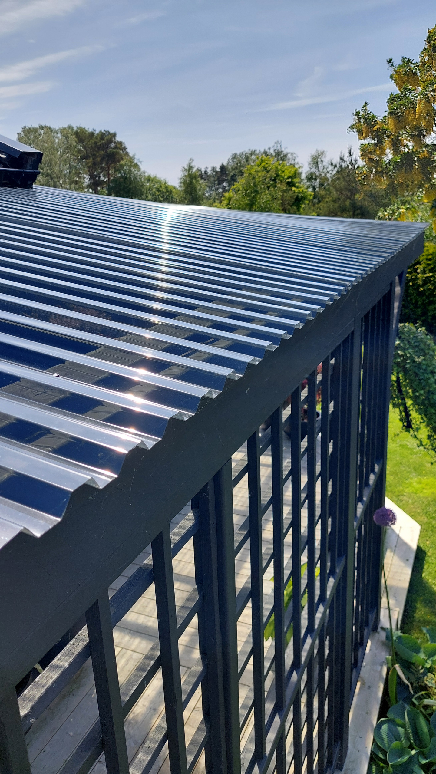 TAKPLAST SUNTUF RÖK 2500X1260 60 MM