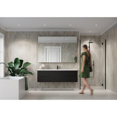 Baderomspanel 2204-M66 S Cracked Cement - Fibo