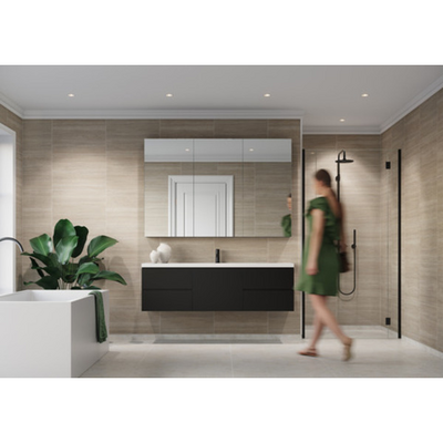 Baderomspanel 0194-M6040 Em Marina Grey - Fibo