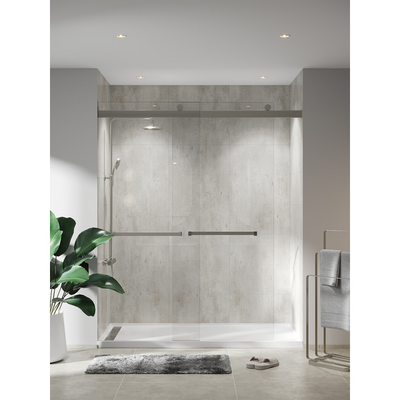 Baderomspanel 2204-M63 S Cracked Cement - Fibo