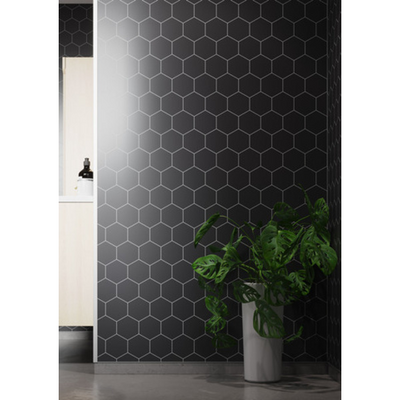 Baderomspanel 2024-M71 S Black - Fibo