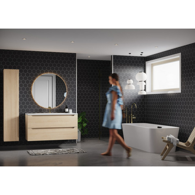 Baderomspanel 2024-M71 S Black - Fibo