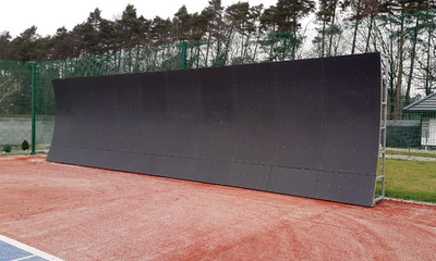 PLASTSKIVA GOP ÅTERVUNNEN EKOPLY, GRÅ/SVART 19MM 2440X1220MM