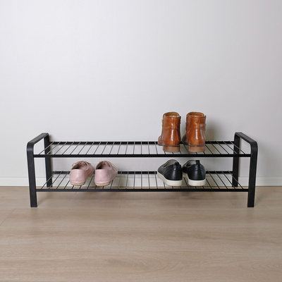 Kenkäteline LM 392 WOOD 870mm musta