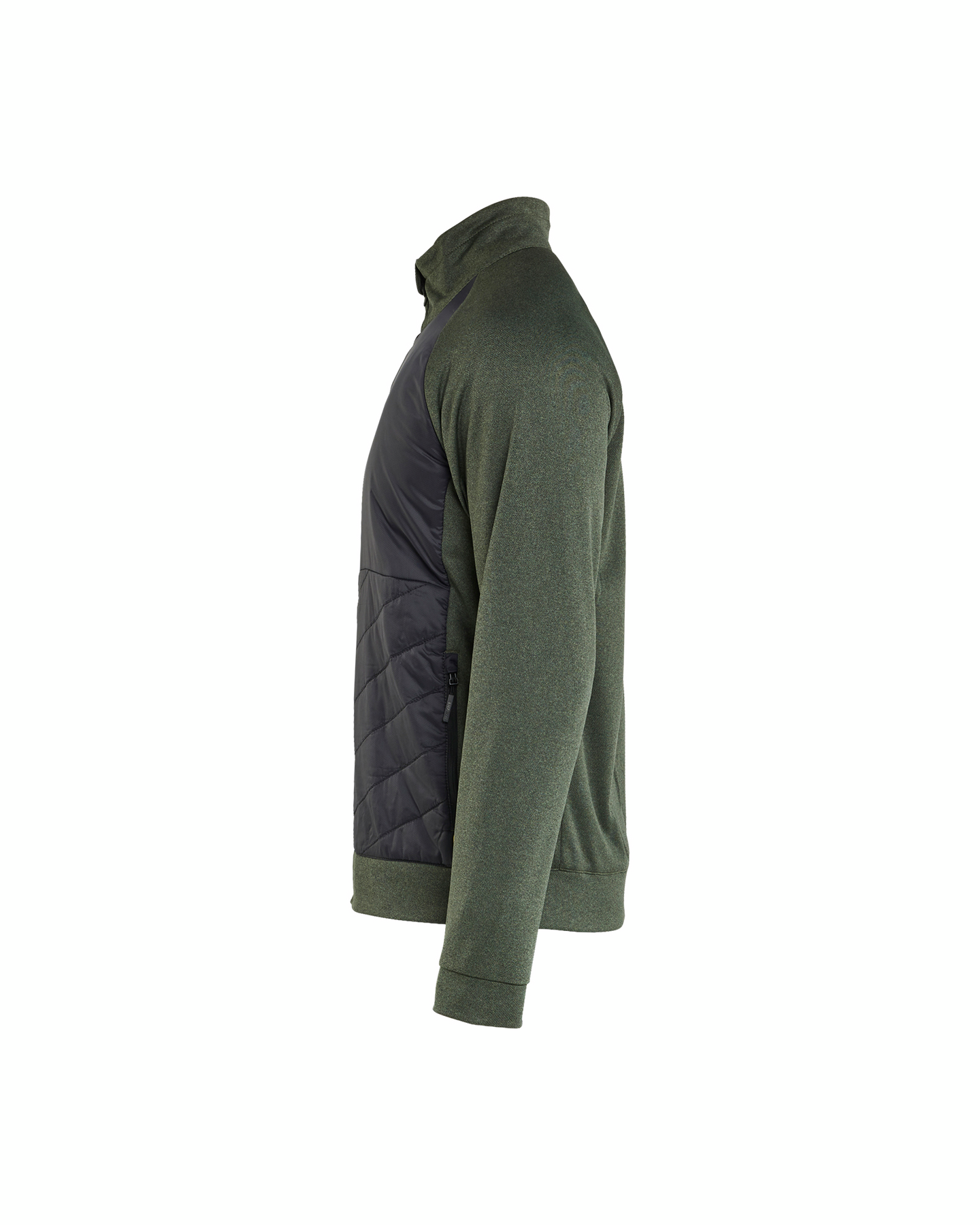 HYBRIDTRÖJA HÖSTGRÖN/SVART L