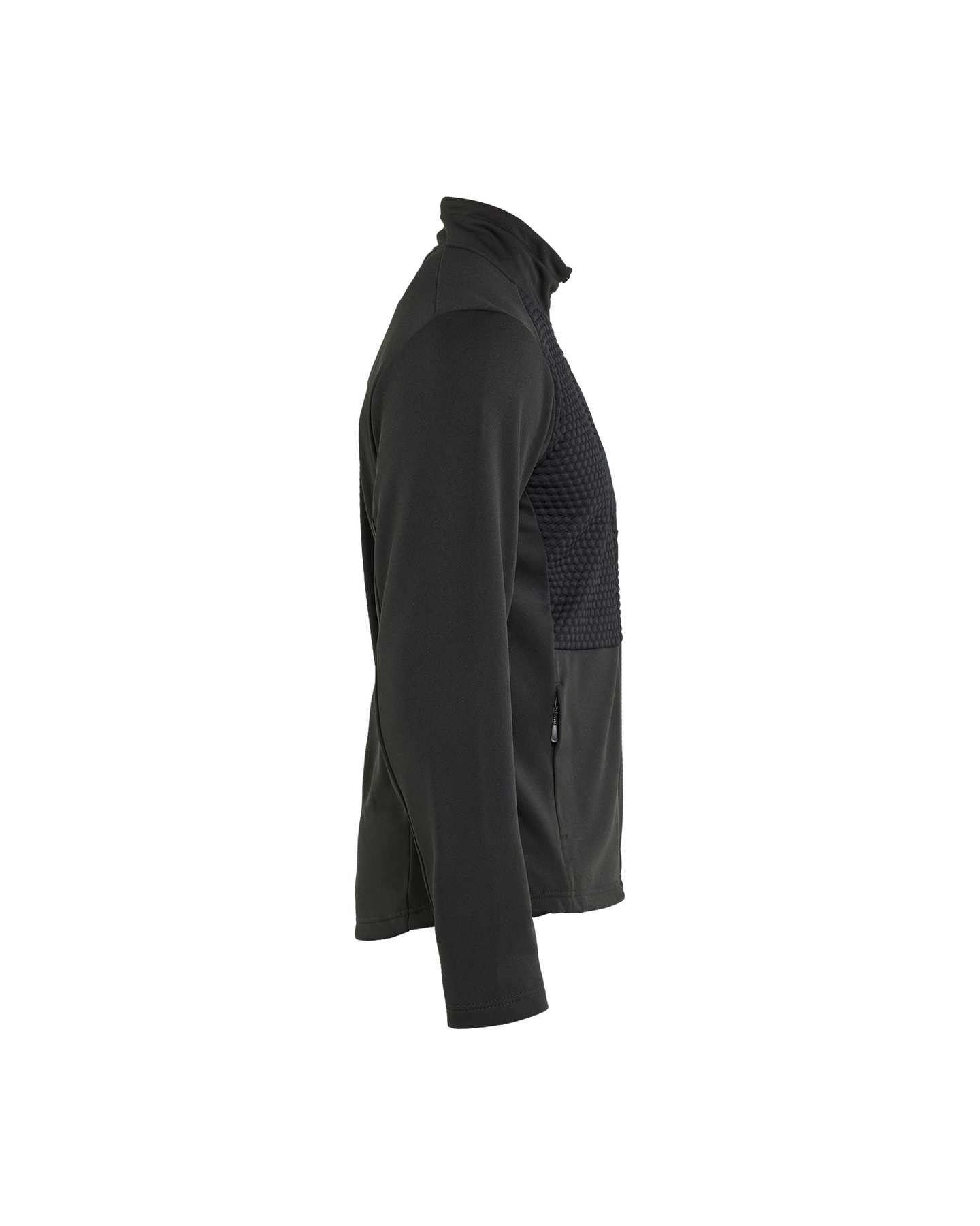 TRÖJA BLÅKLÄDER FULL ZIP SVART 4XL