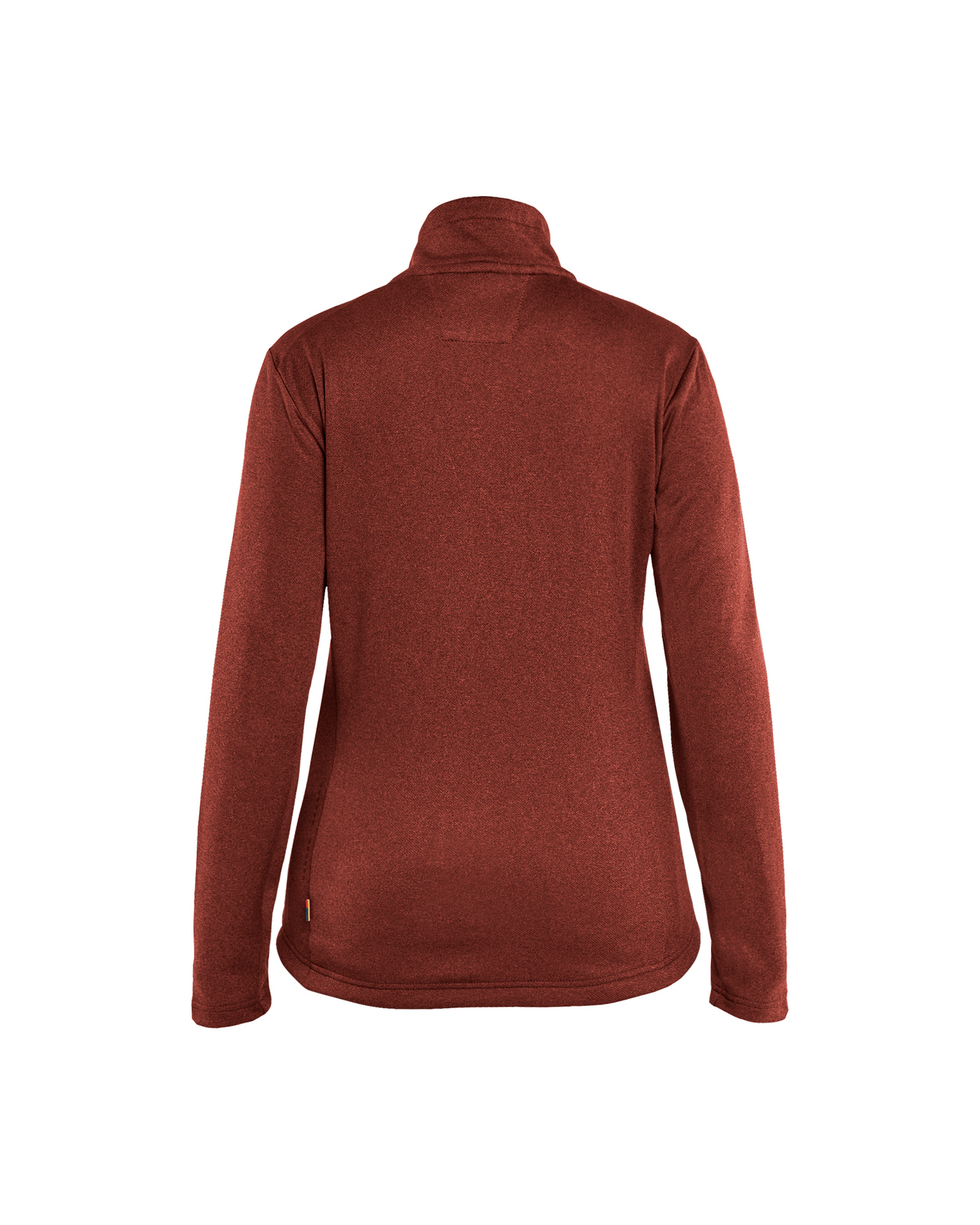 TRÖJA BLÅKLÄDER FULL ZIP DAM BRÄND, RÖD/SVART S