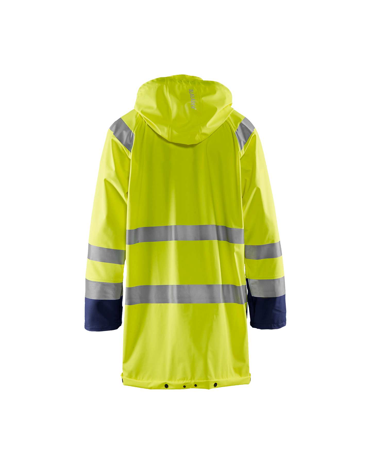 REGNJACKA 4324 2000 VARSEL GUL/MARINBLÅ XL