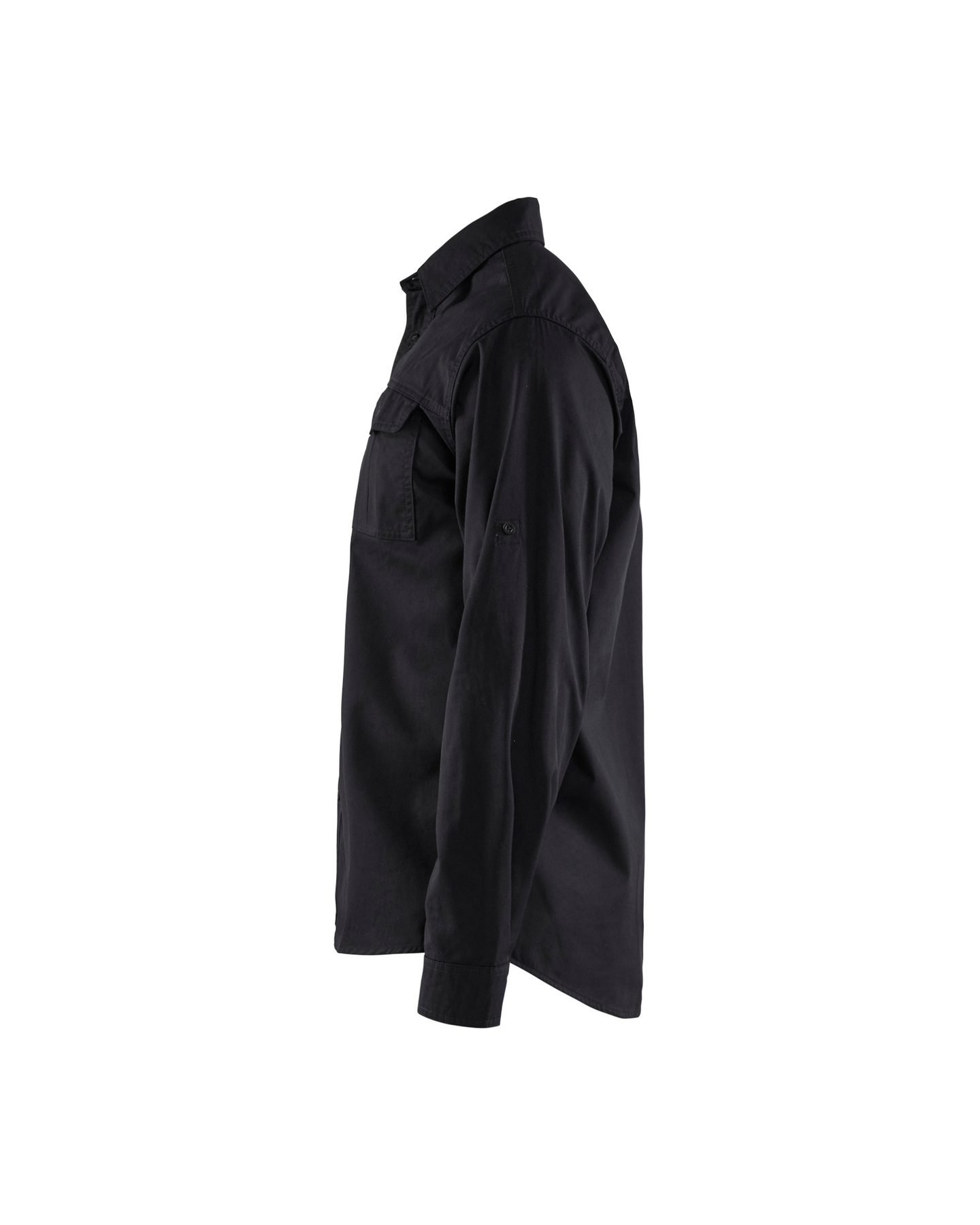 TWILLSKJORTA 3298 SVART M