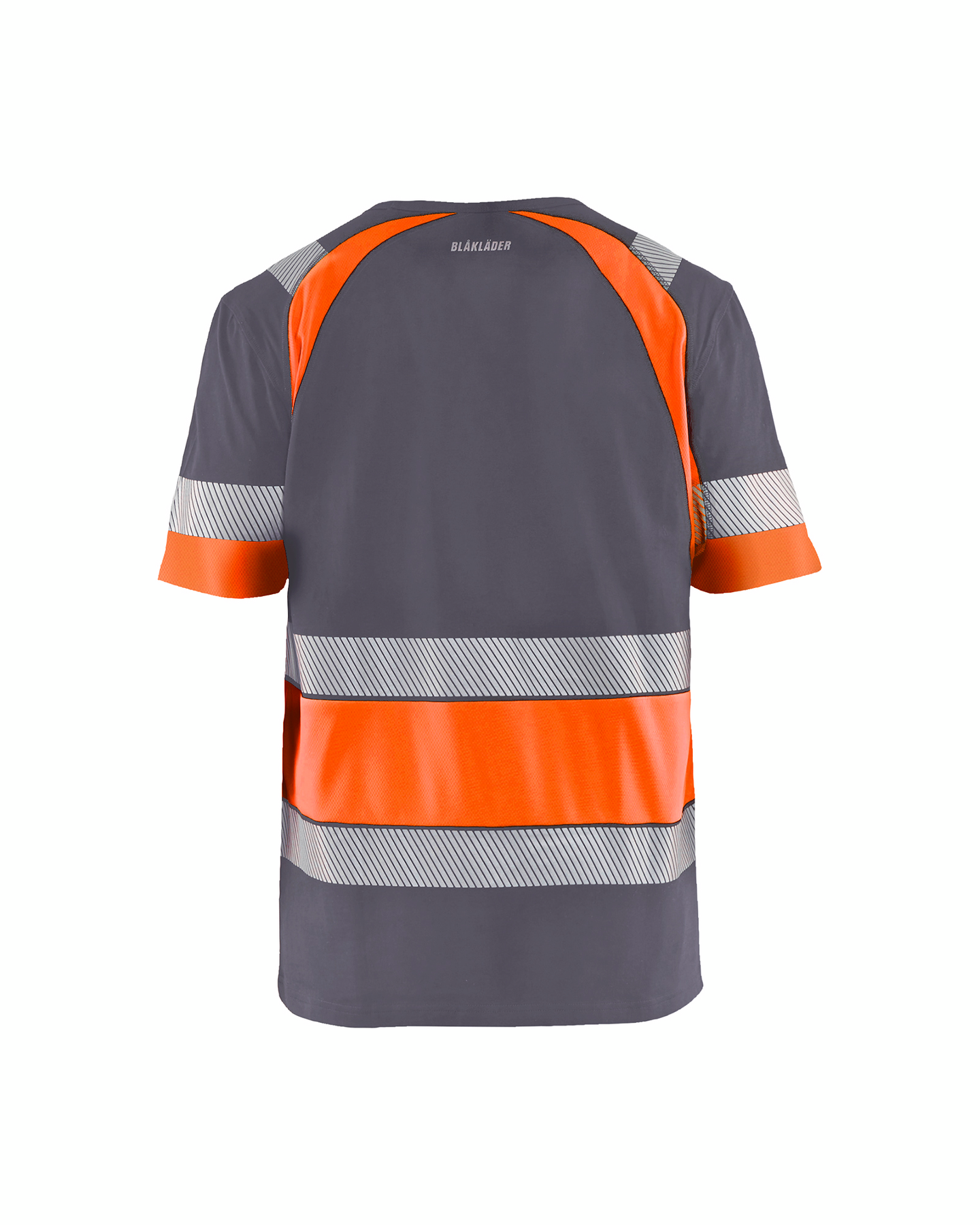 T-SHIRT VARSEL 3421 1030 MELLANGRÅ/VARSELORANGE L