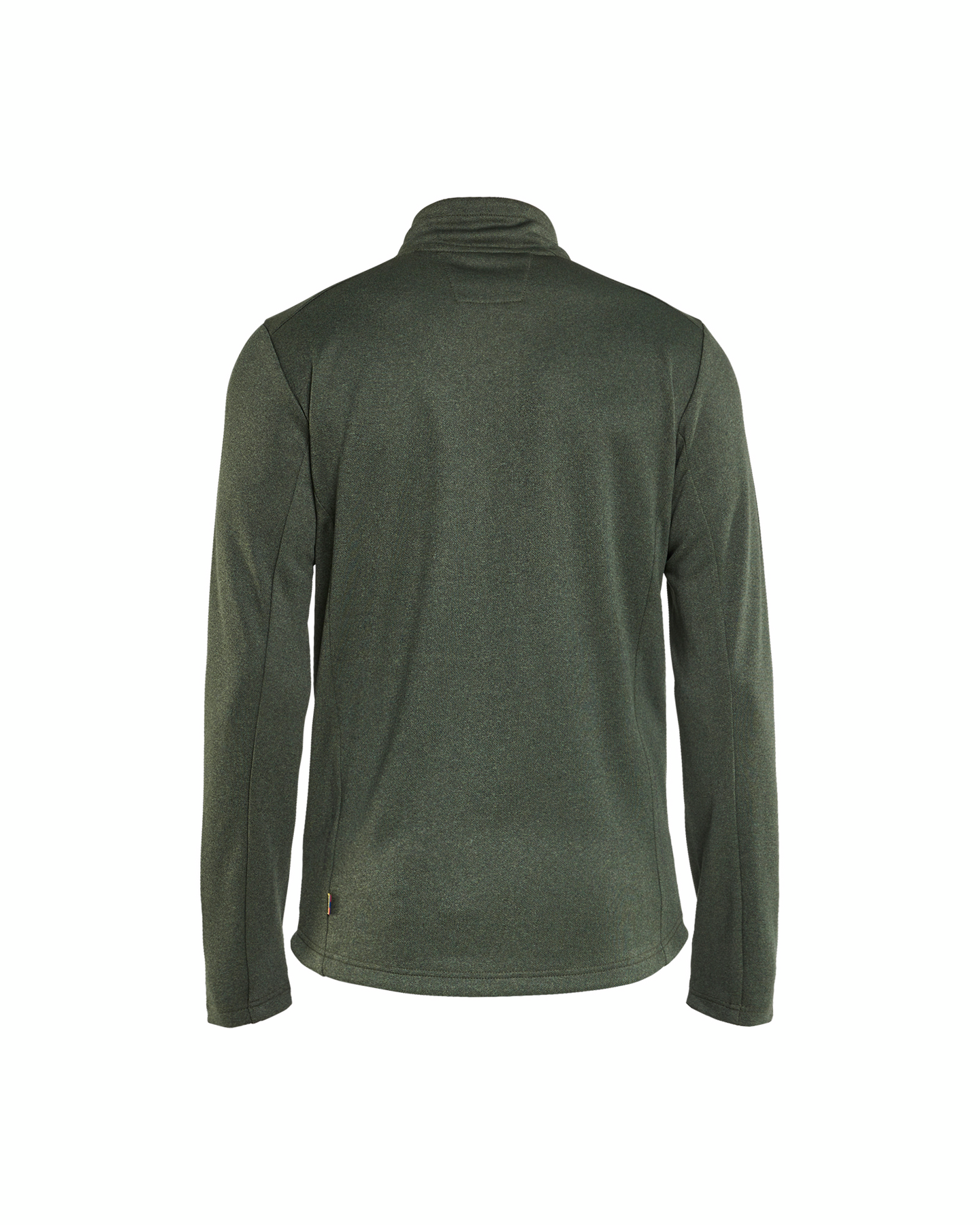 TRÖJA BLÅKLÄDER FULL ZIP HÖSTGRÖN/SVART, L