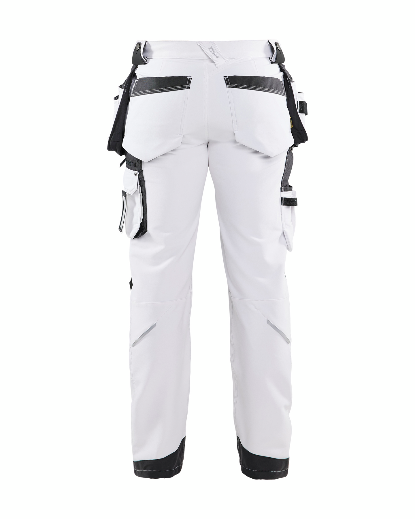 Riipputaskuhousut Blåkläder 107916451098 valkoinen/harmaa