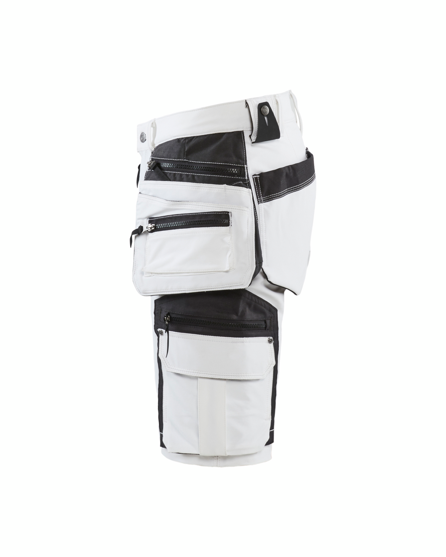 Riipputaskushortsit Blåkläder 108816451098 valkoinen/harmaa