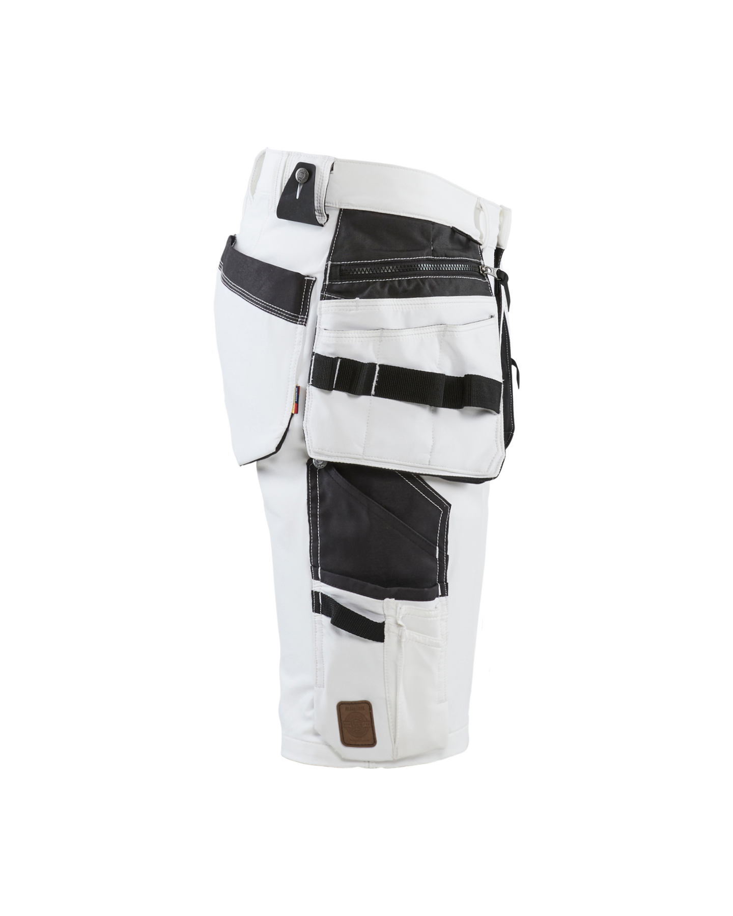 Riipputaskushortsit Blåkläder 108816451098 valkoinen/harmaa