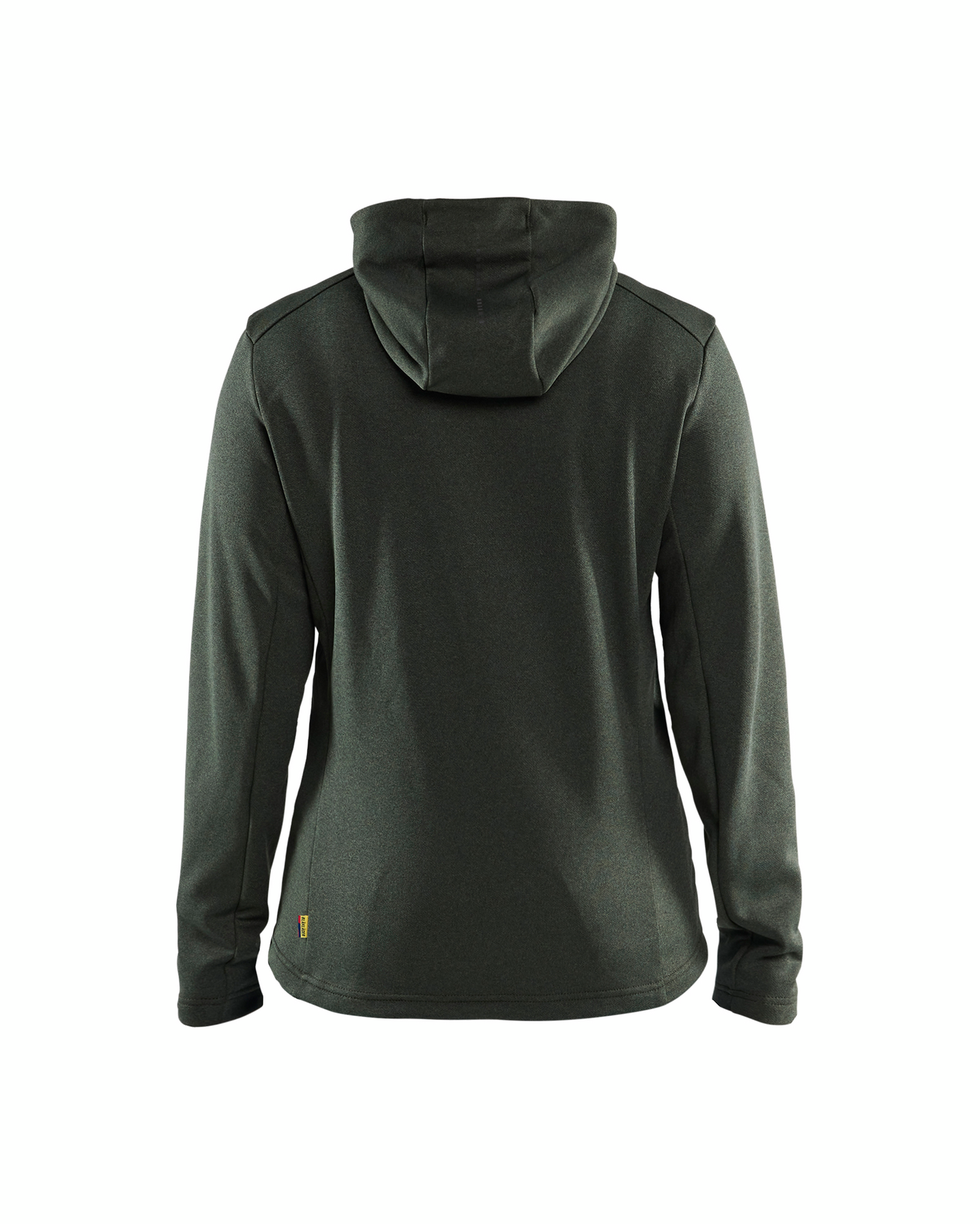 LUVTRÖJA BLÅKLÄDER 3542 DAM ZIP GR/SV L, HÖSTGRÖN/SVART FULL ZIP