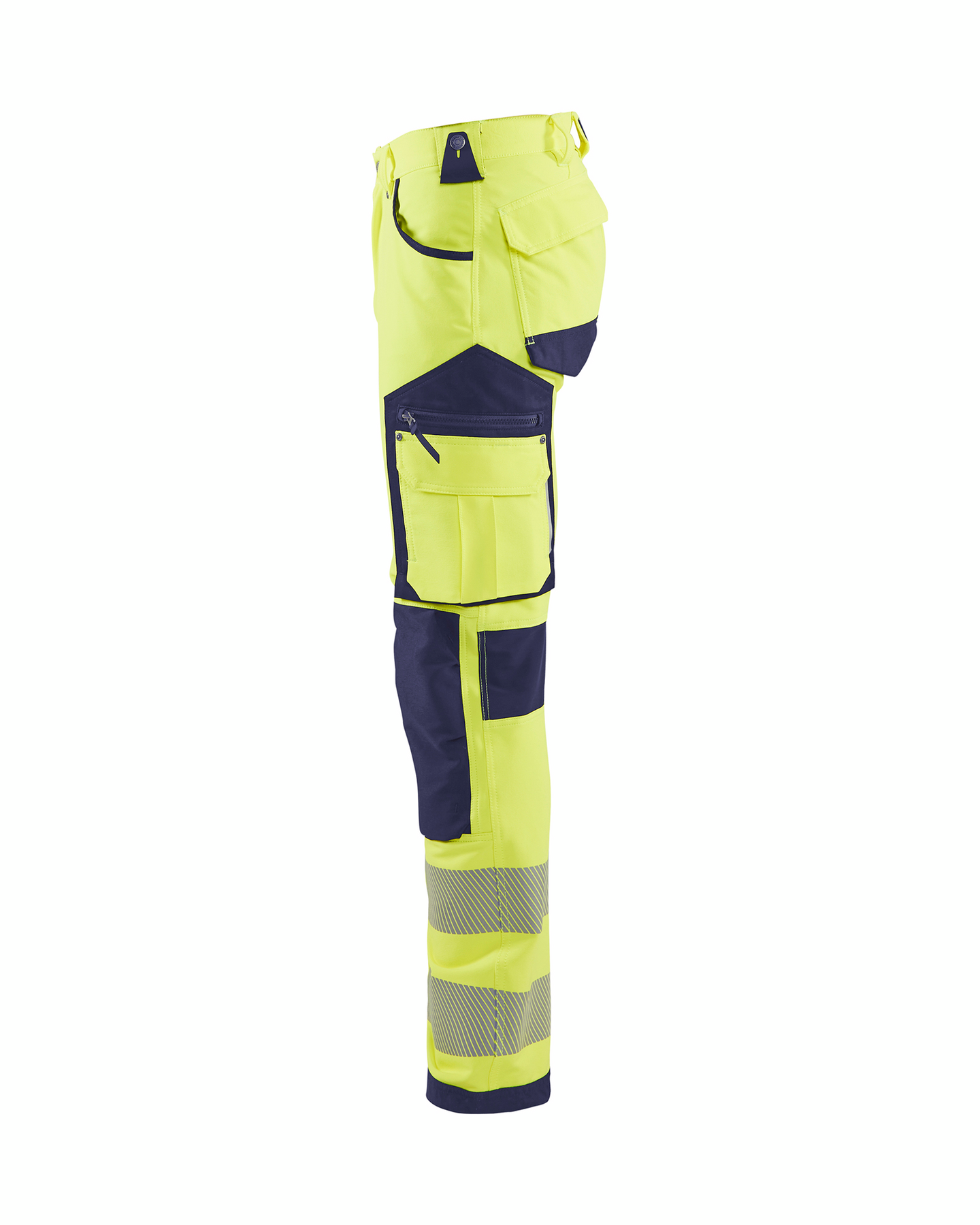 VARSEBYXA BLÅKLÄDER 1197 1642 STRECH KF, GUL/MARINBLÅ C148