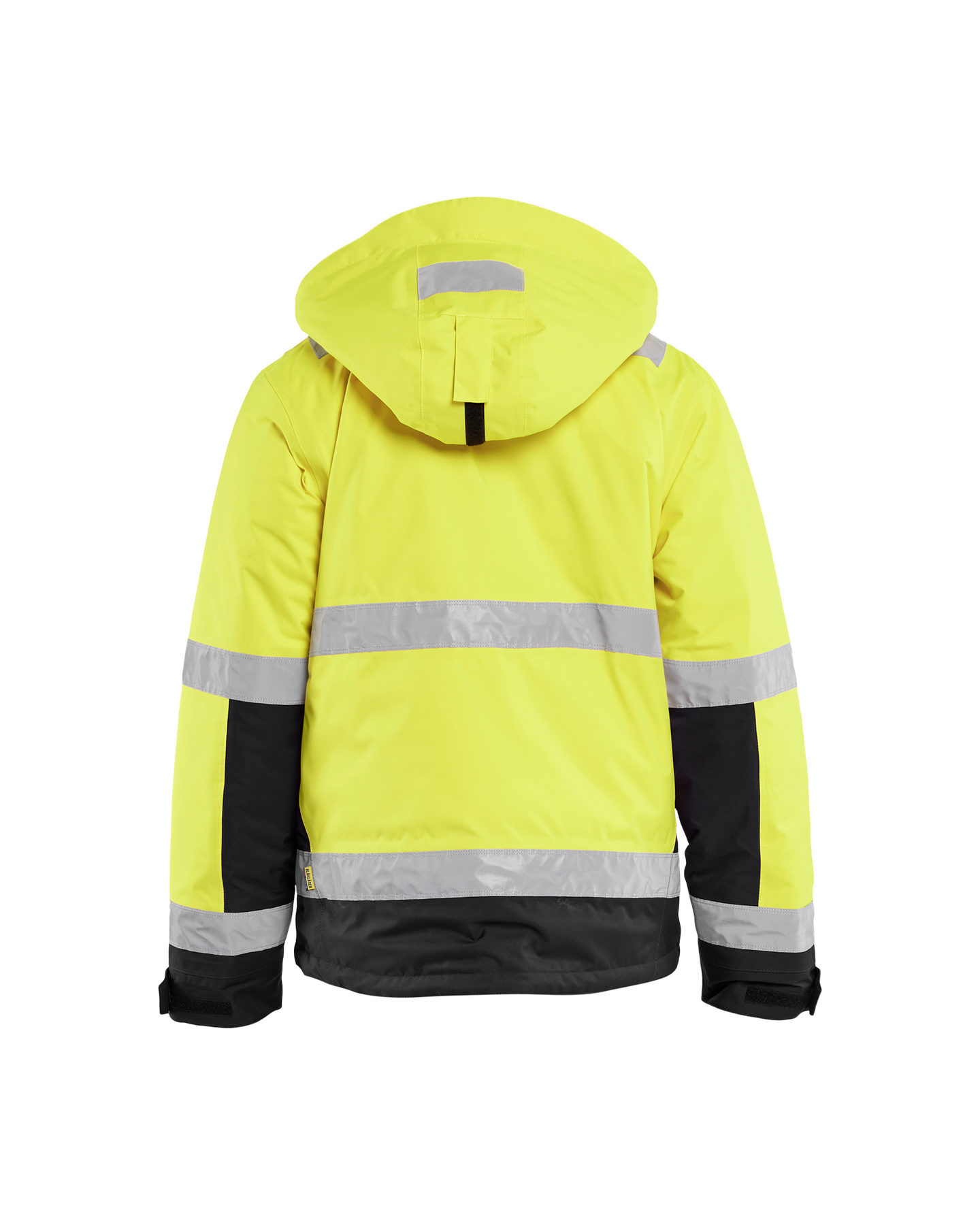 VARSELJACKA 4870 GUL/SVAR L VINTER