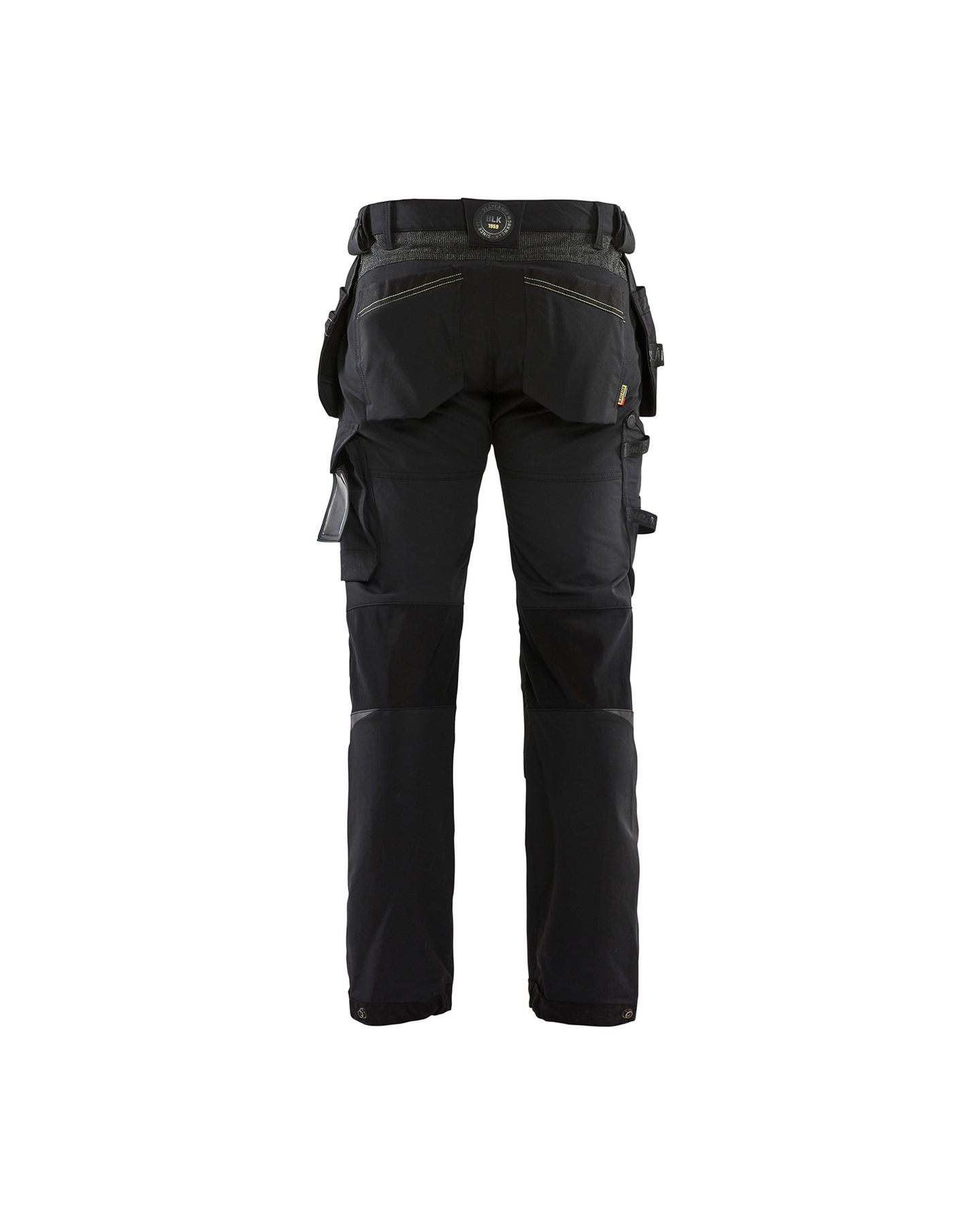 Riipputaskuhousut Blåkläder 152216459933 musta/keltainen