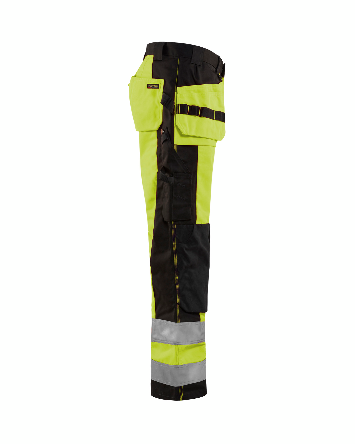 Riipputaskuhousut Blåkläder Hi-Vis 153318603399 keltainen-musta