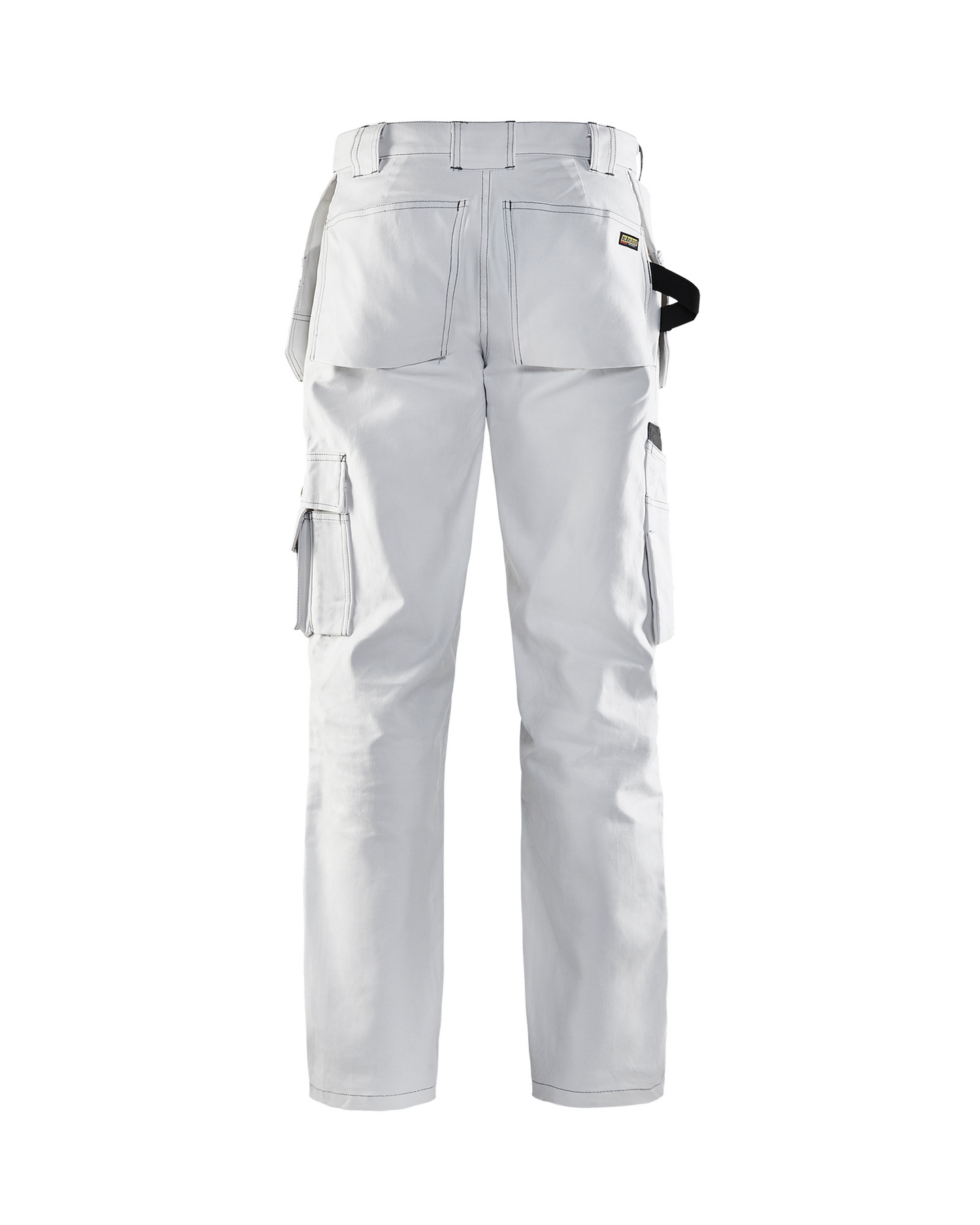 MÅLARBYXA 1531 1210 VIT/MÖRKGRÅ C152