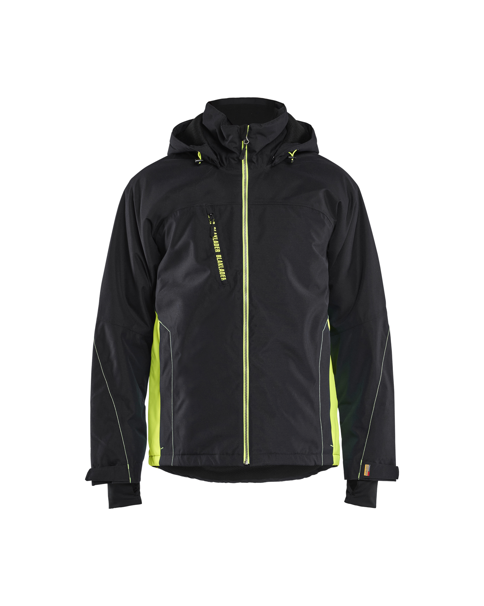 FUNKTIONSJACKA 4890 SVAR/GUL L