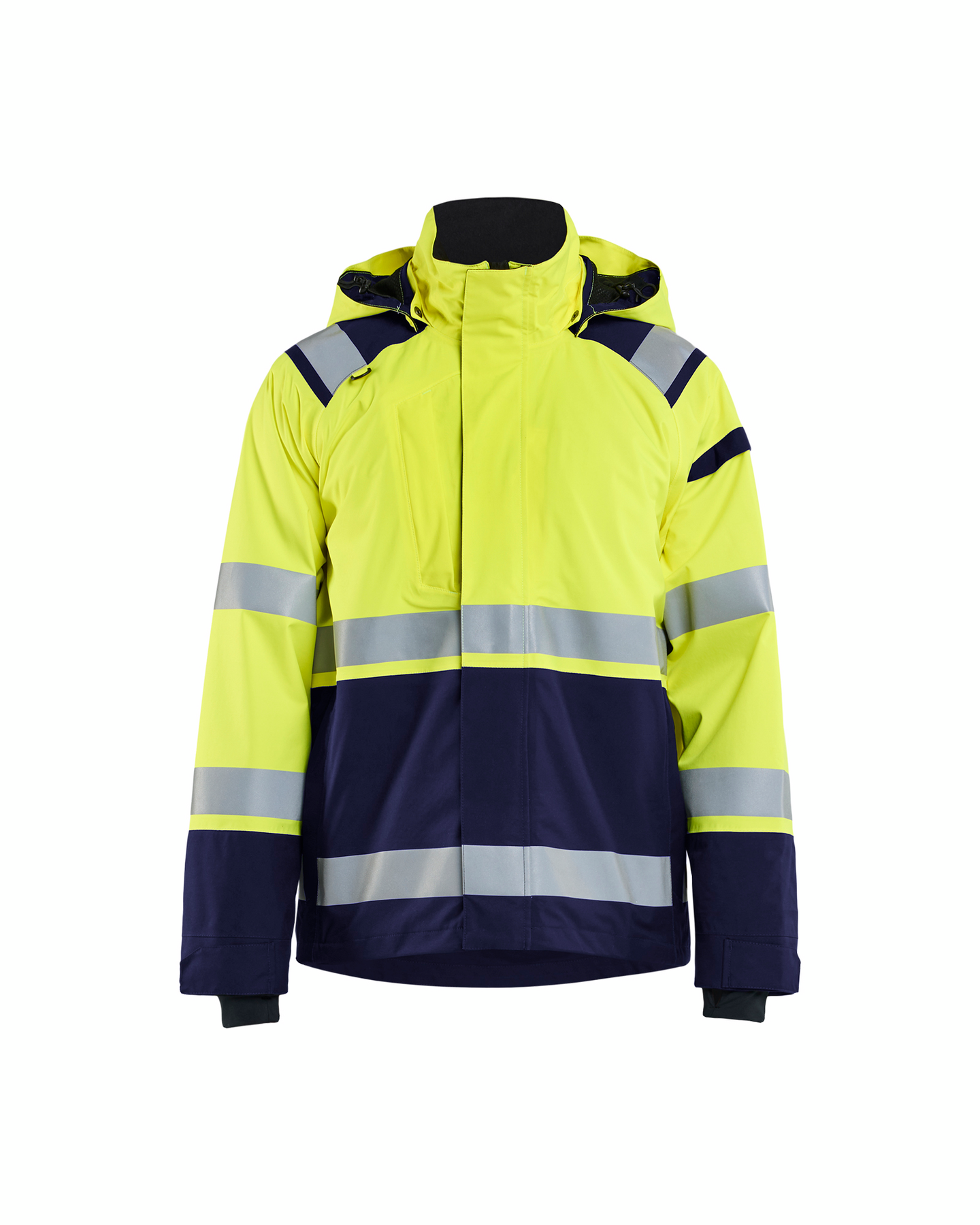 JACKA BLÅKLÄDER 4987 SKAL GUL/MAR L, VARSELGUL/MARINBLÅ L