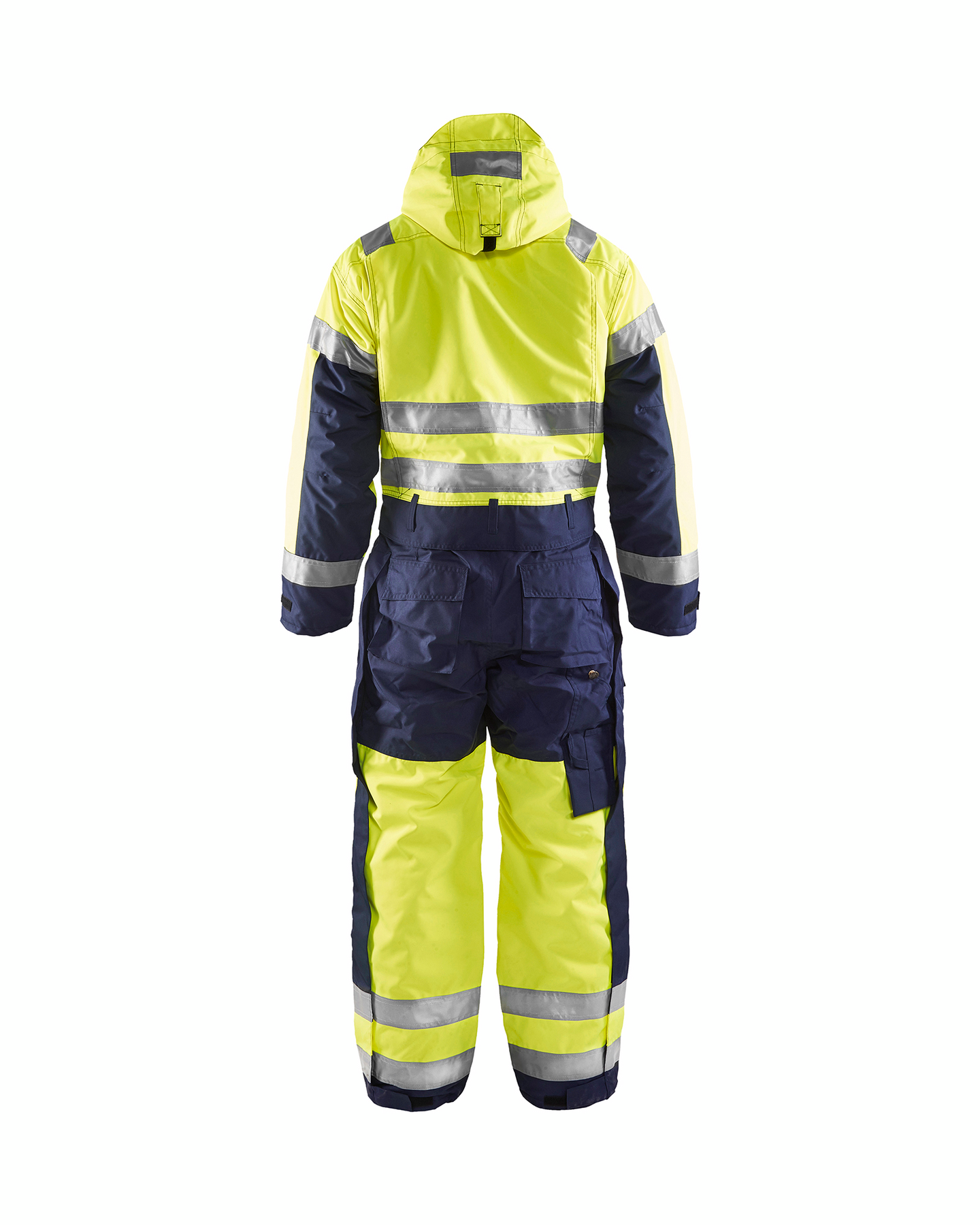 Talvihaalari Blåkläder Hi-Vis 676319773389 keltainen-mariininsininen
