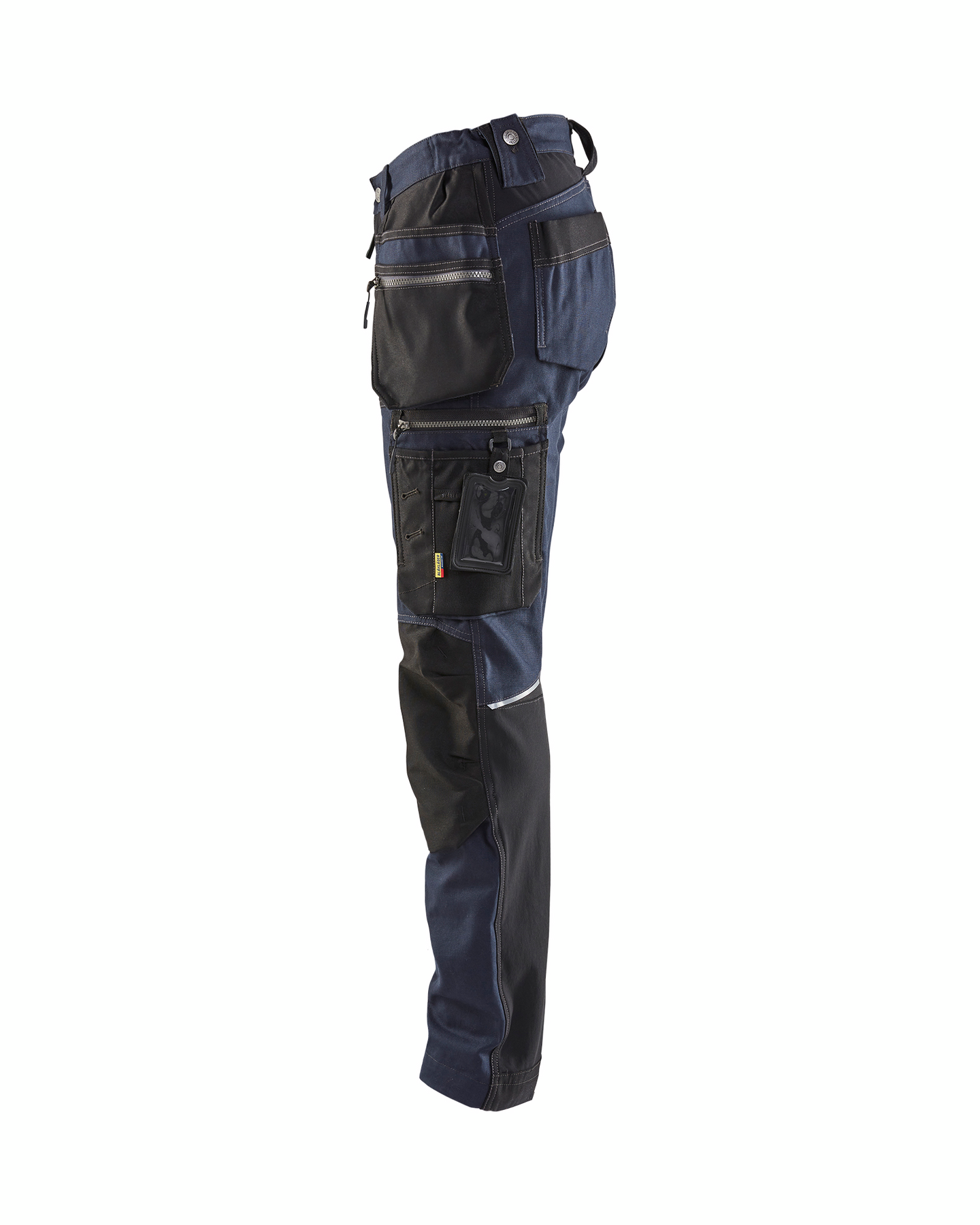 HANTVERKSBYXA STRETCH DAM 7115 1345 MÖRK MARINBLÅ/SVART C36