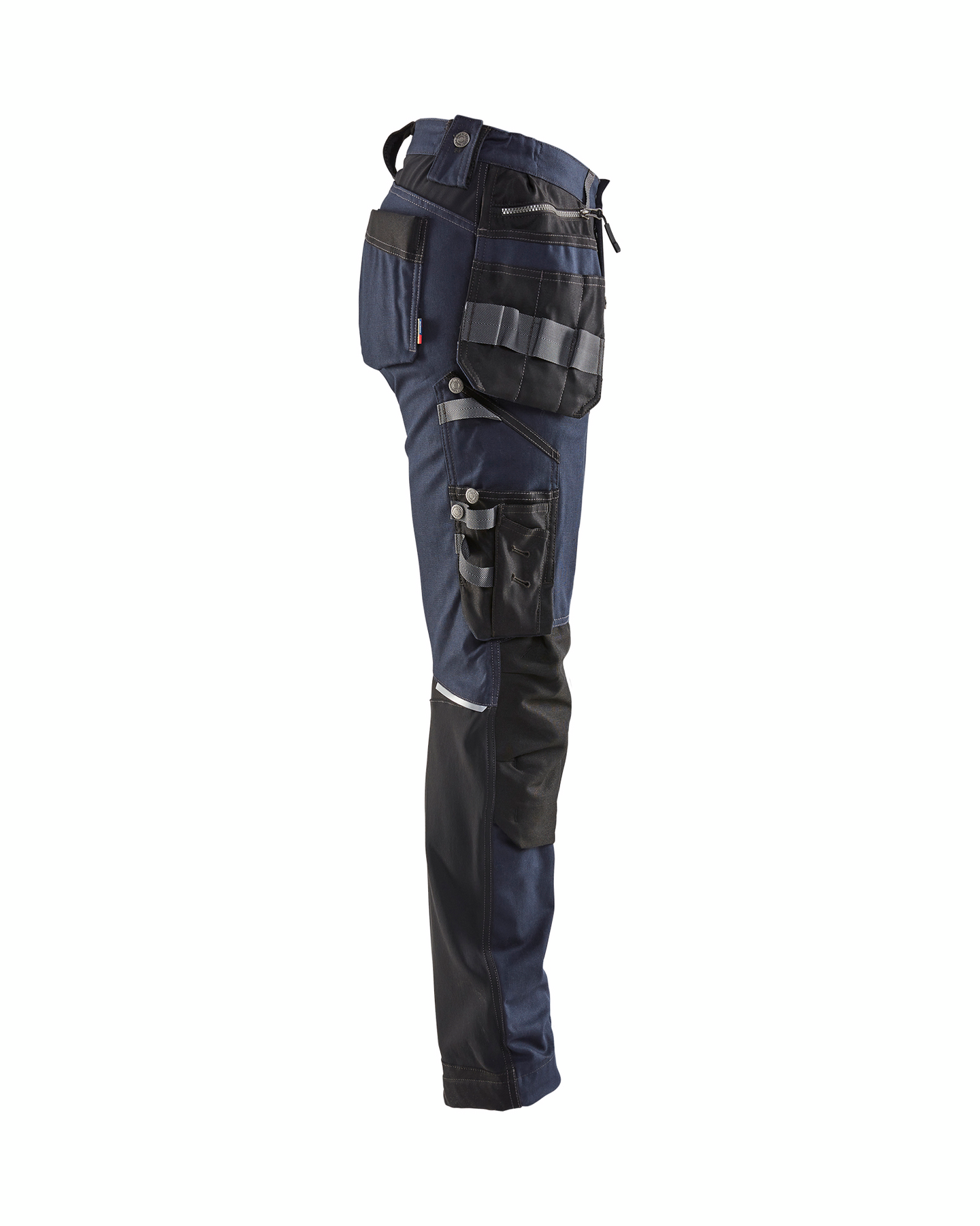 HANTVERKSBYXA STRETCH DAM 7115 1345 MÖRK MARINBLÅ/SVART C36