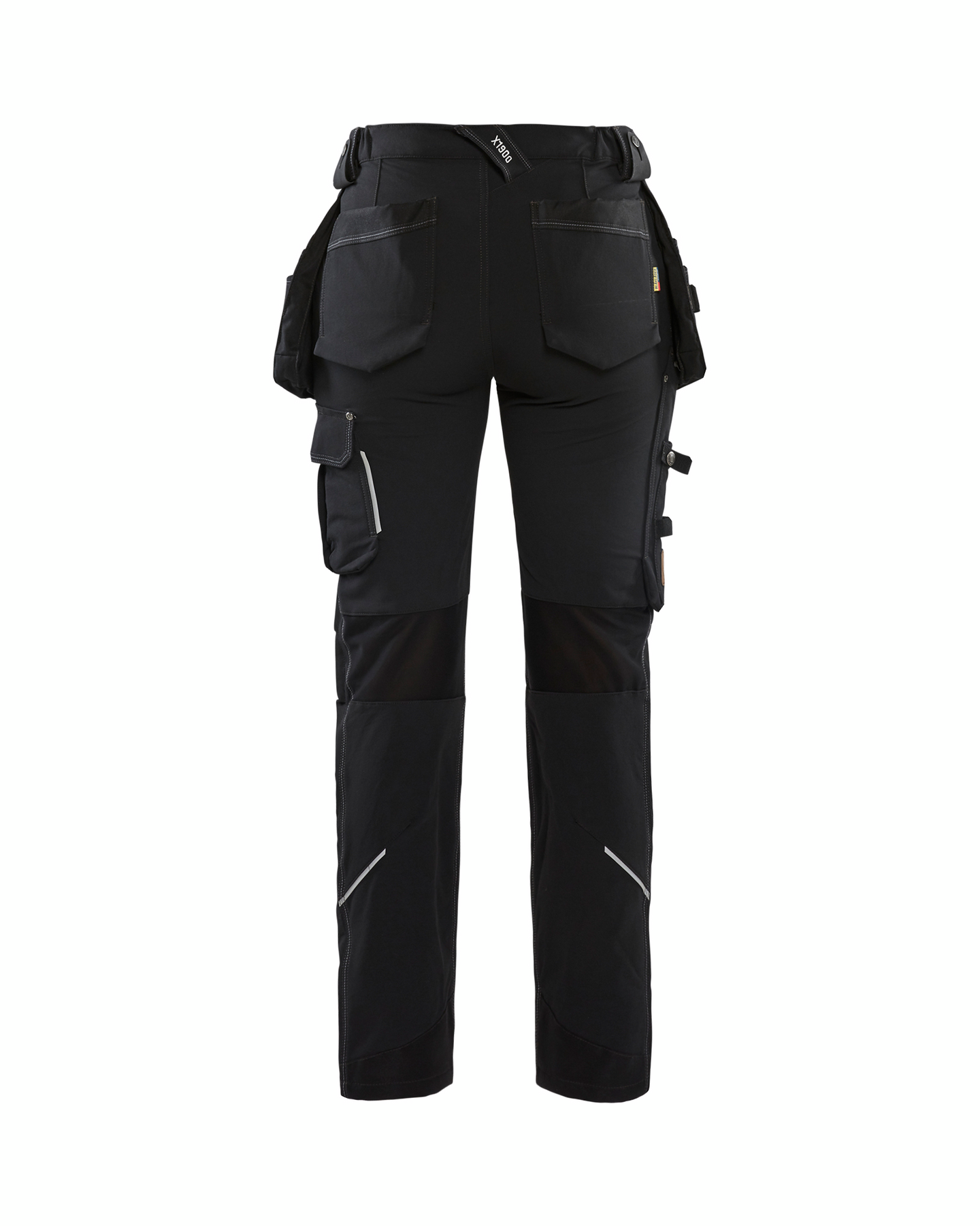 HANTVERKSBYXA BLÅKLÄDER 7198 4-VÄGS C40 STRETCH DAM SVART