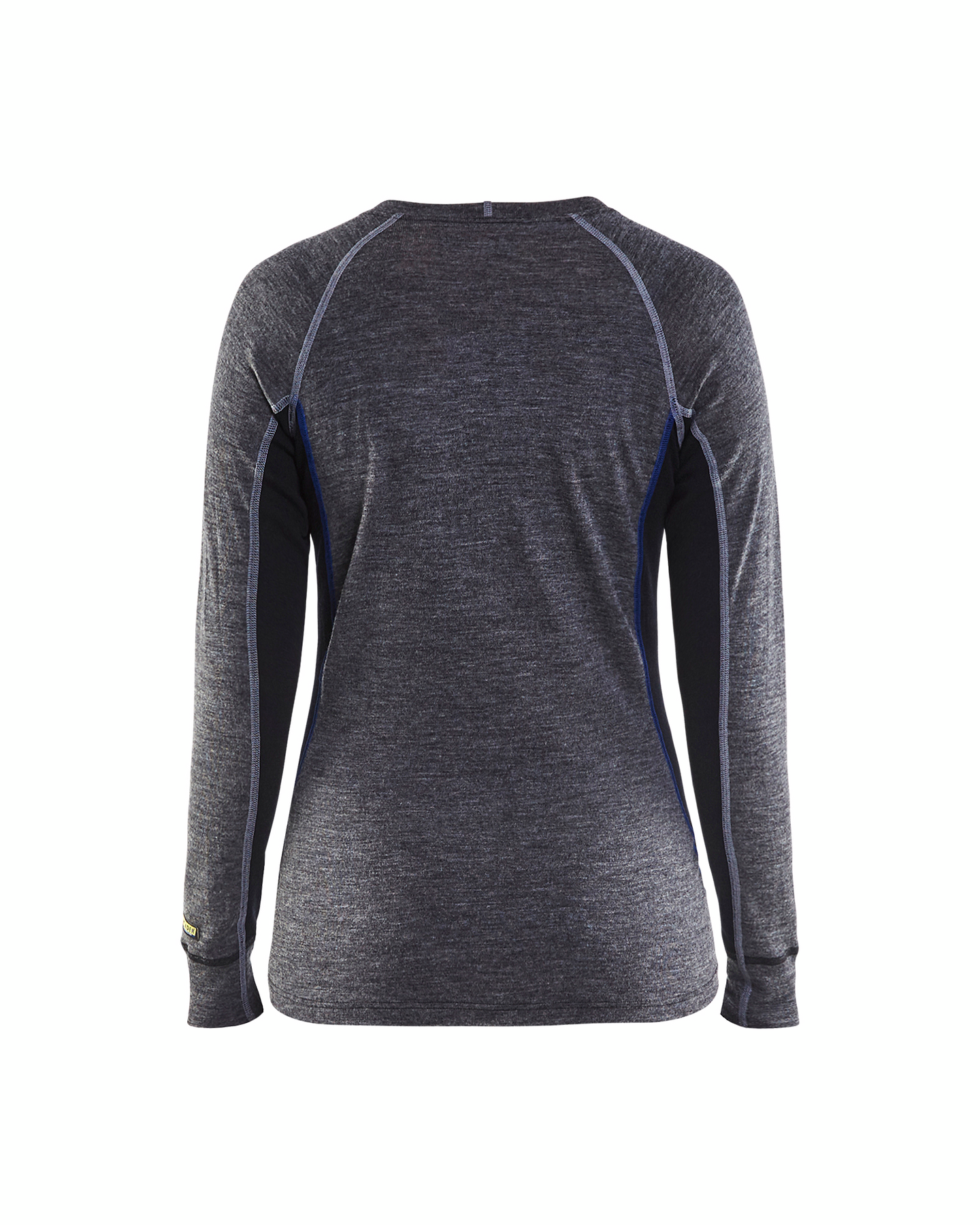 UNDERSTÄLL 7200 1732 TRÖJA DAM WARM MERINOULL GRÅ/SVART L