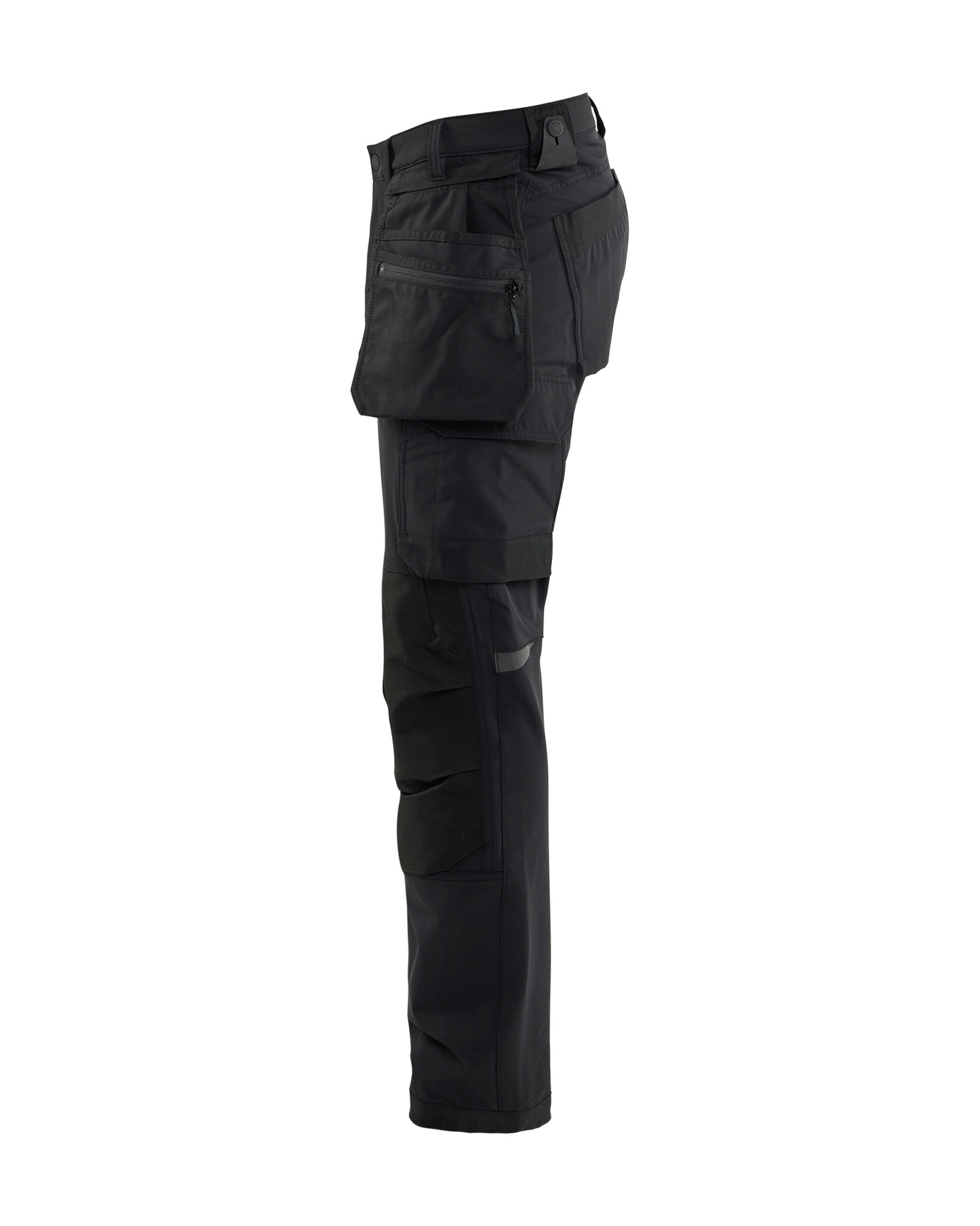 HANTVERKSBYXA BLÅKLÄDER 1720 1645, 4-VÄGSSTRETCH SVART D120