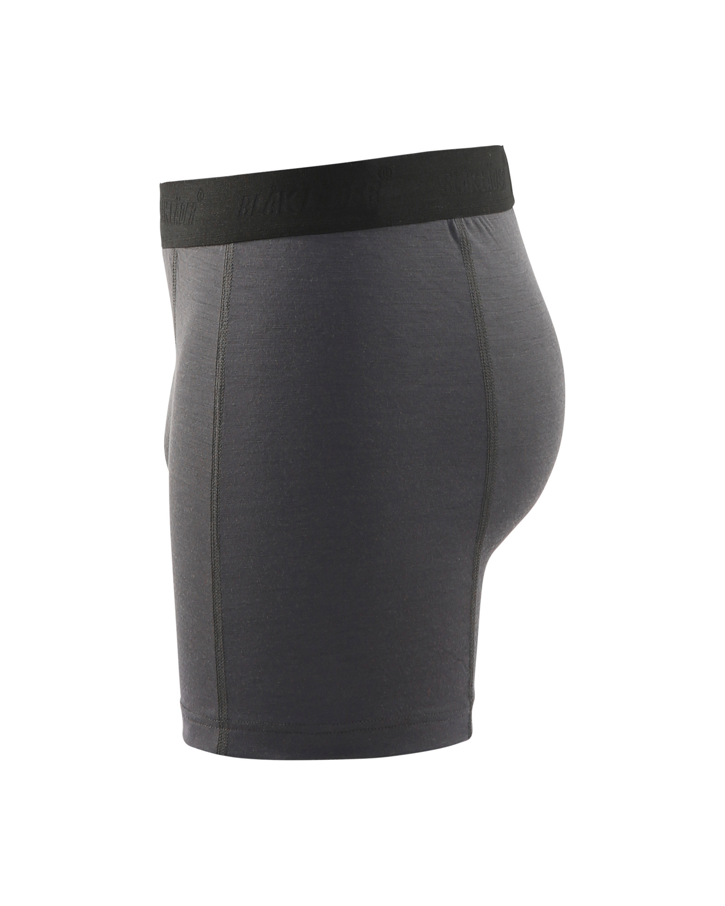 BOXERKALSONG 1847 GRÅ/GUL L XLIGHT RFINE MERINOULL