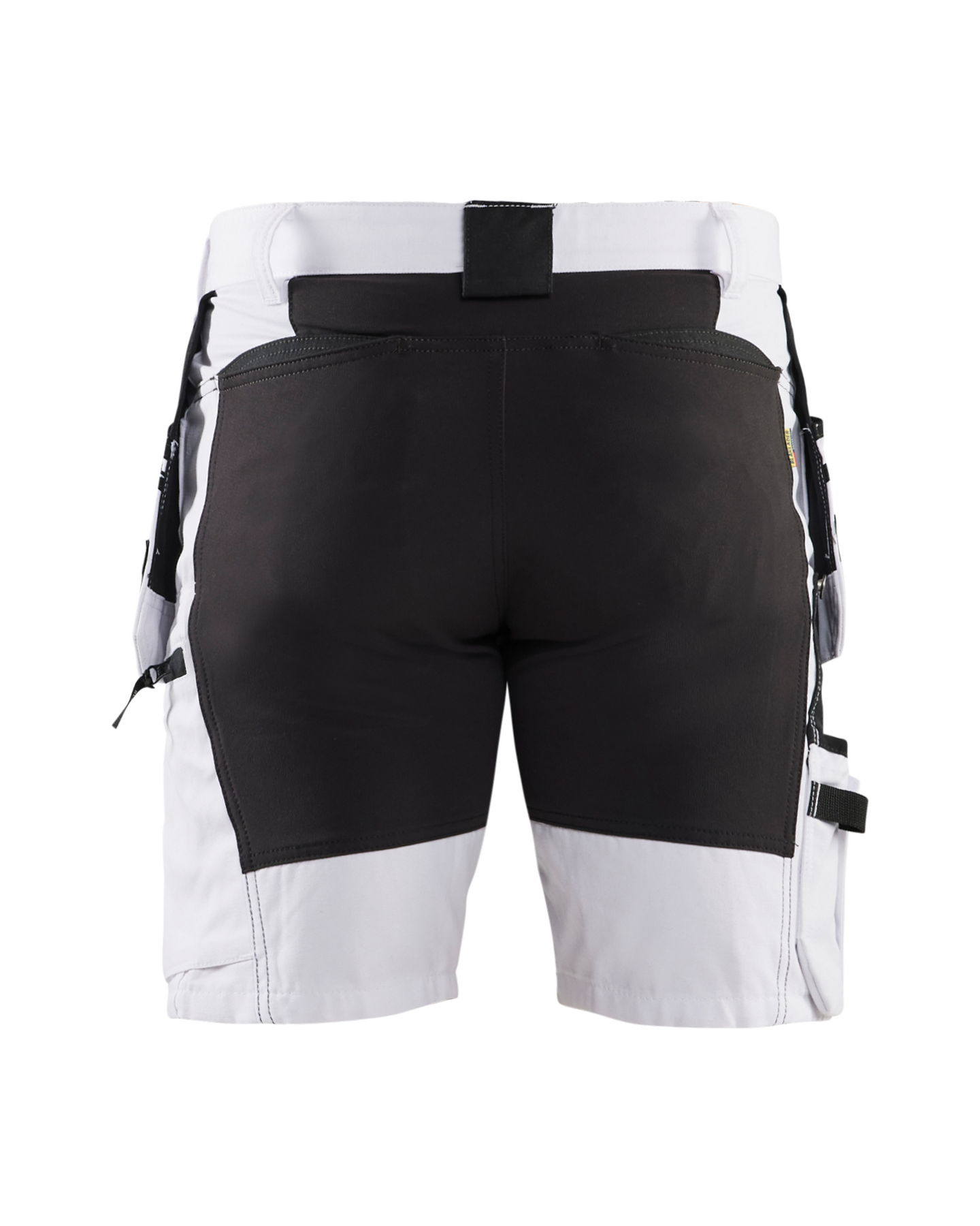 MÅLARSHORTS BLÅKLÄDER 1911 1000 MED, STRETCH VIT/SVART C50