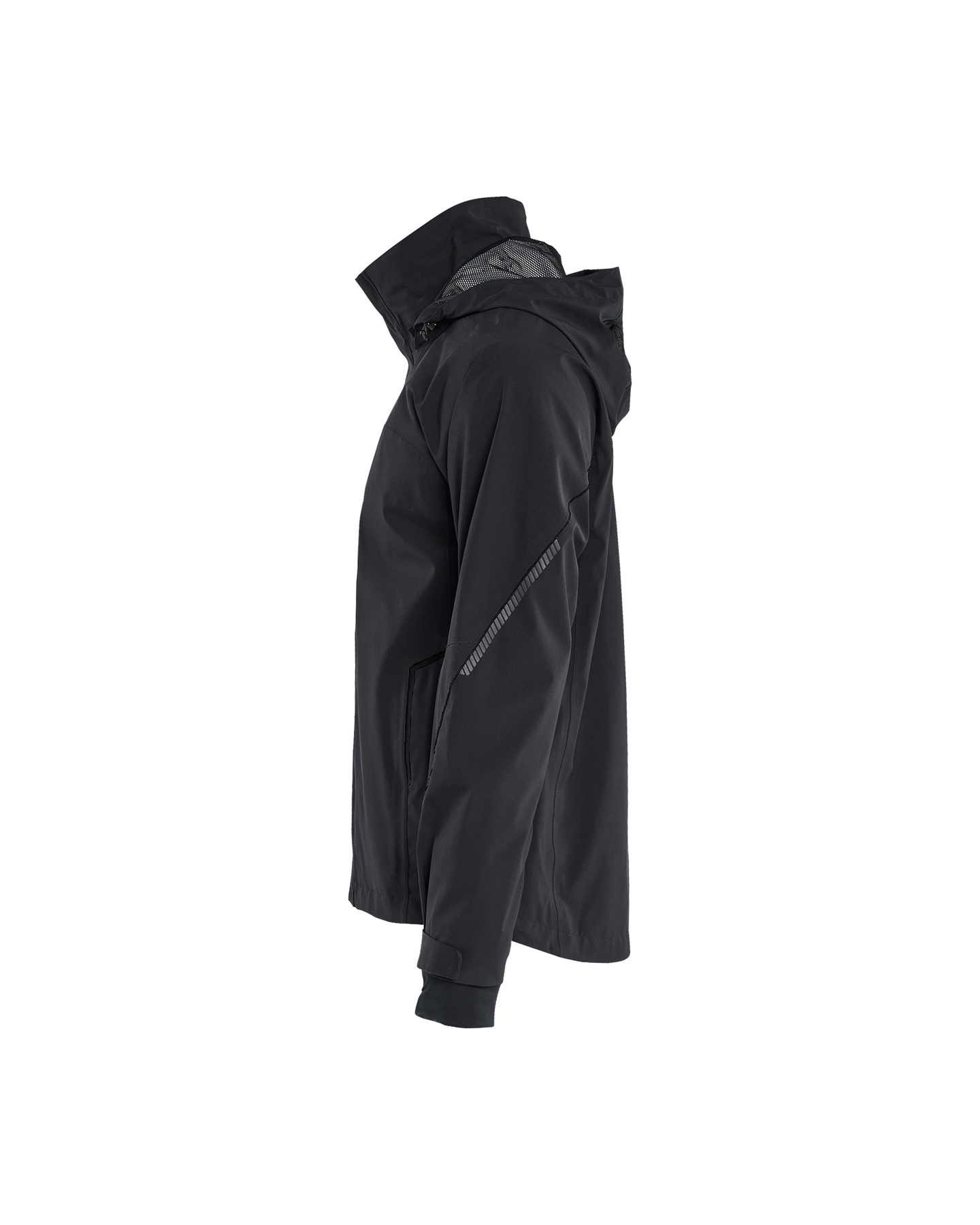 SKALJACKA BLÅKLÄDER STRETCH SVART/SVARTL