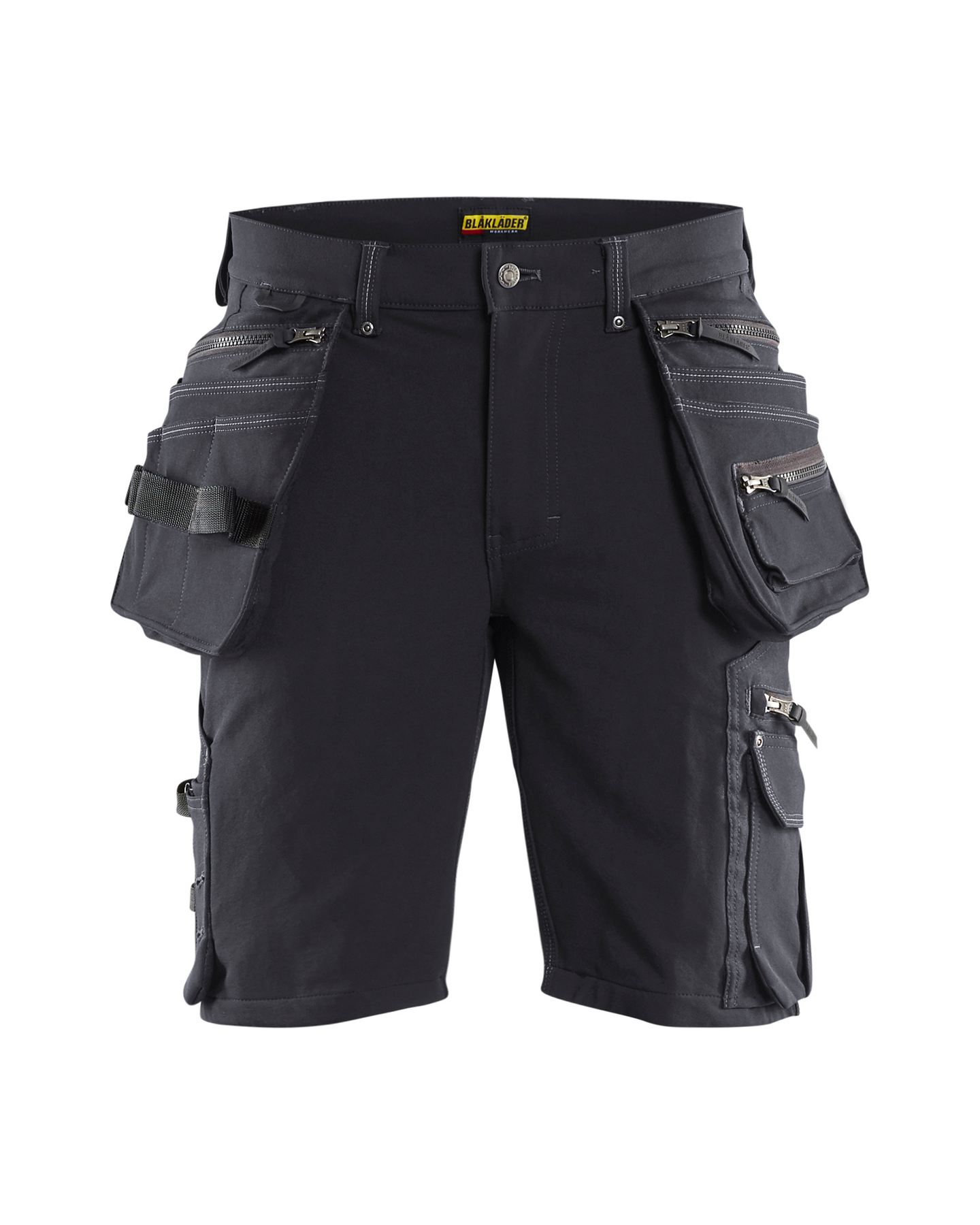 HANTVERKSSHORTS 1988 4VÄG C46 STRETCH X1900 MÖRKGRÅ/BLÅ