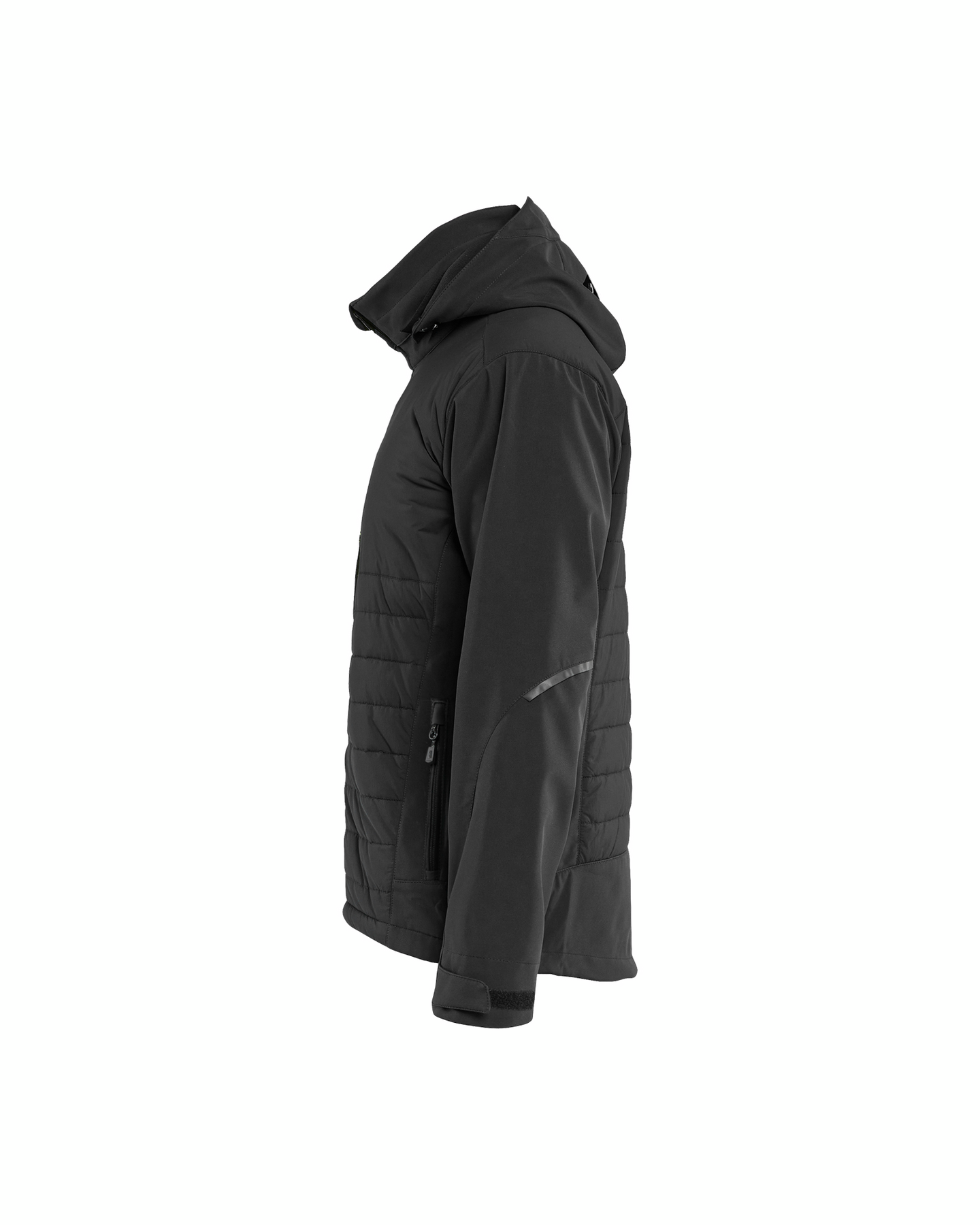 HYBRIDJACKA BLÅKLÄDER SVART/SVART XXL