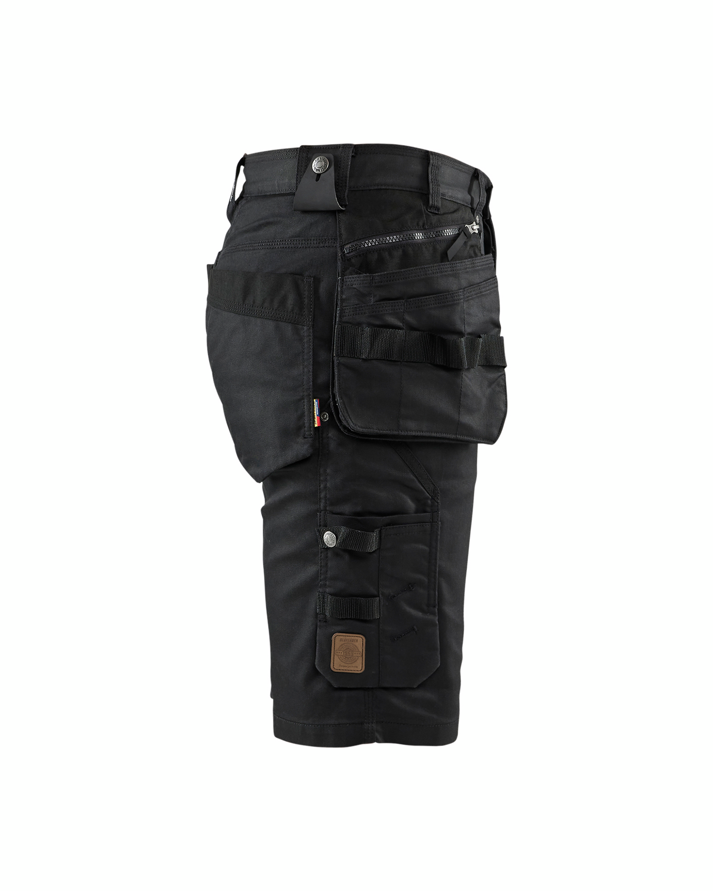 HANTVERKSSHORTS BLÅKLÄDER X1900 1992, 1141 STRETCH SVART/SVART C46