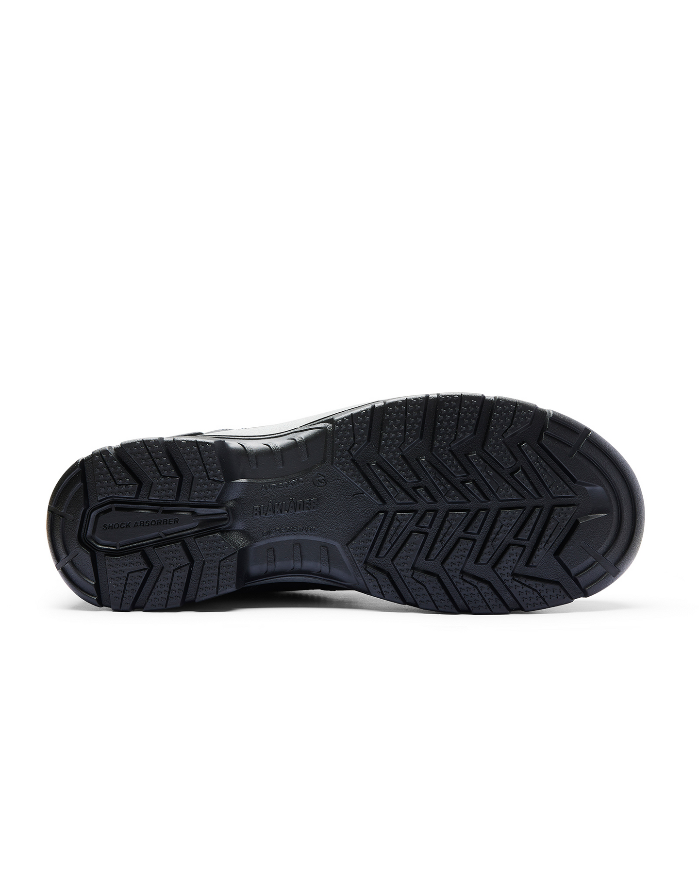 SKYDDSSKO BLÅKLÄDER 2433 0000 RETRO, SVART 42