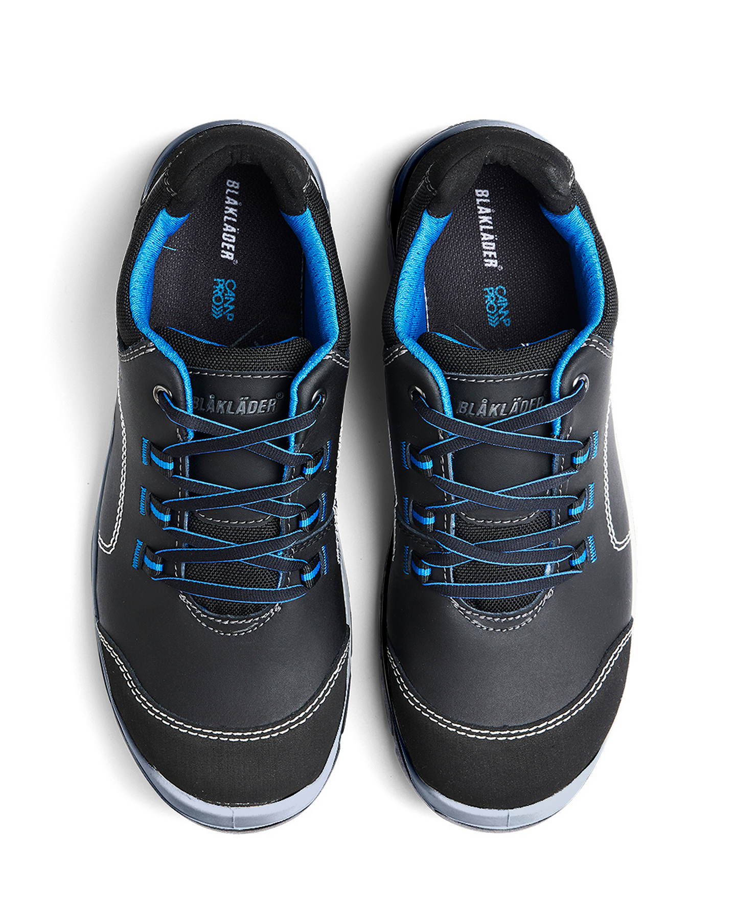 SKYDDSSKO BLÅKLÄDER 2433 0000 RETRO, SVART 42