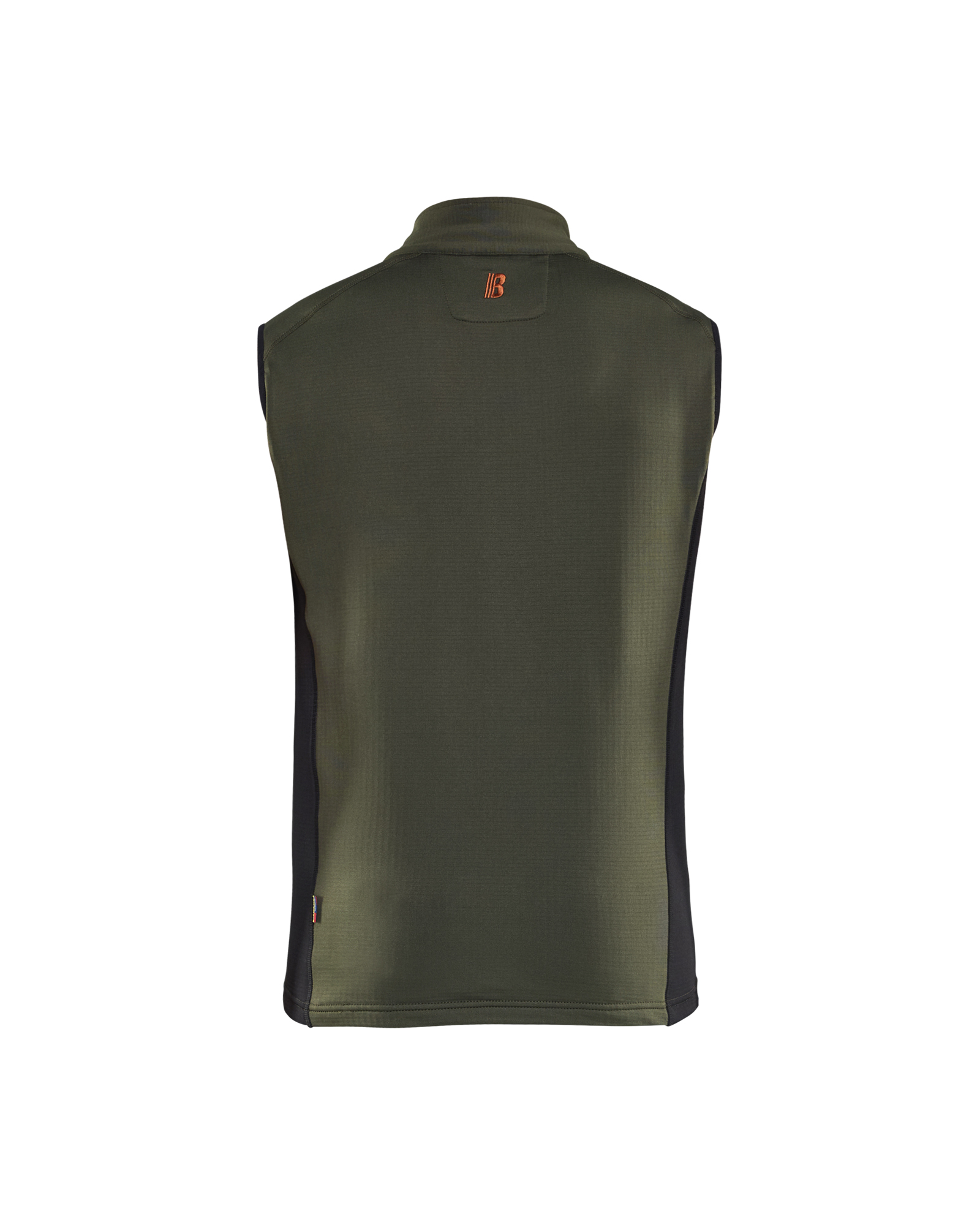 FLEECEVÄST BLÅKLÄDER 4736 2539 STRIKER, SKOGSGRÖN/ROST M