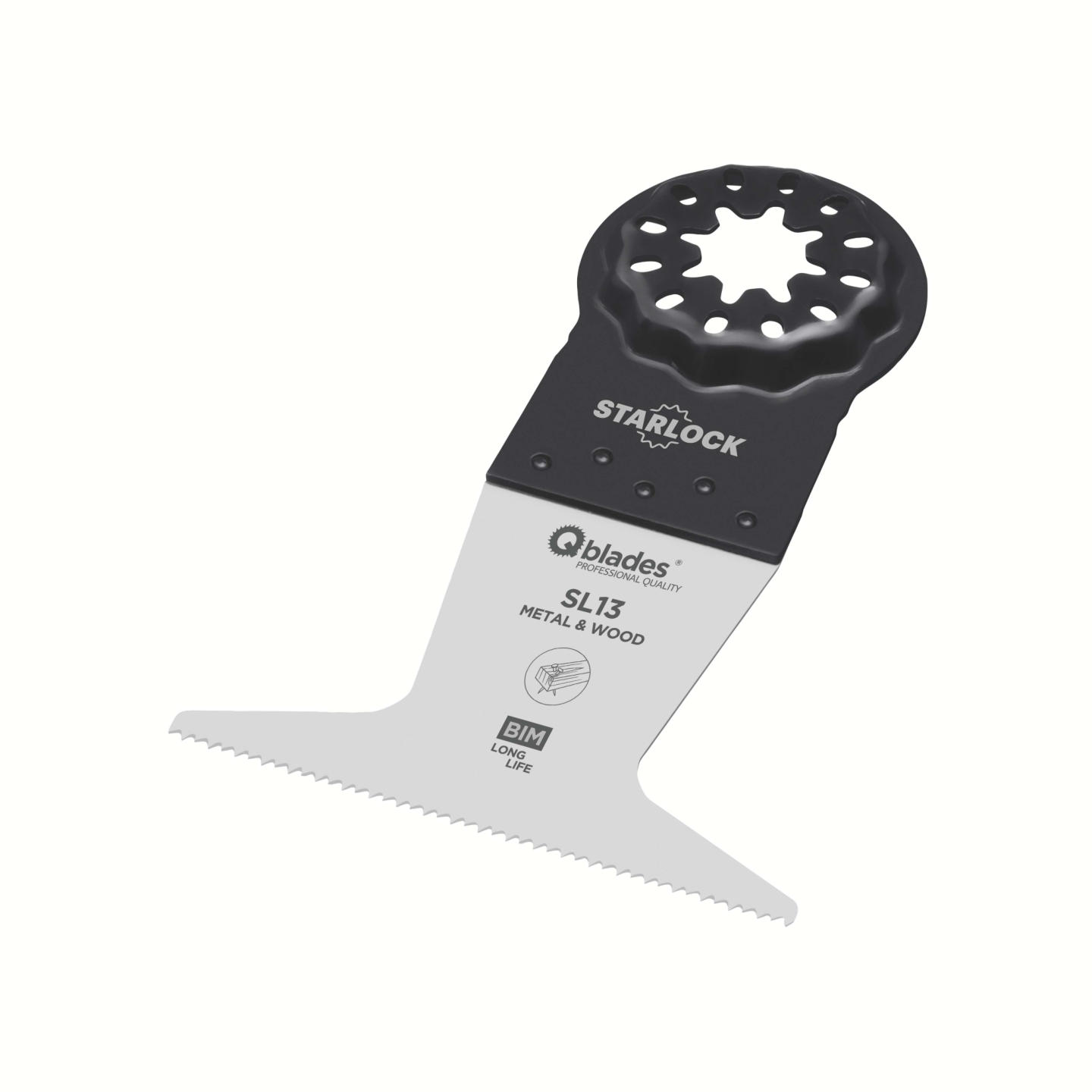 Teräsarja Qblades SL13 metal/wood 10+1