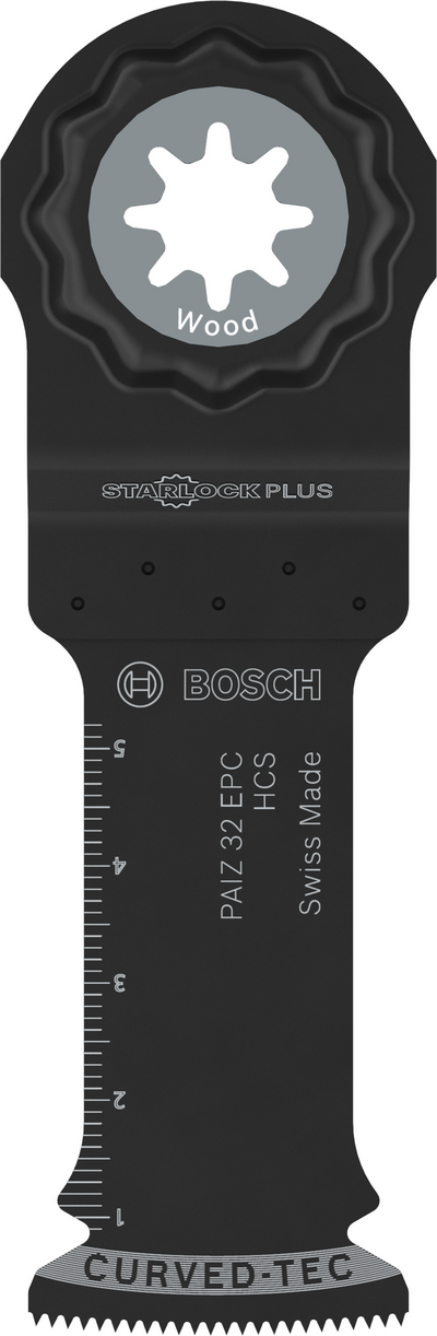 Monitoimikoneen upotussahanterä Bosch puu Starlock PAIZ 32 EPC 32x60mm