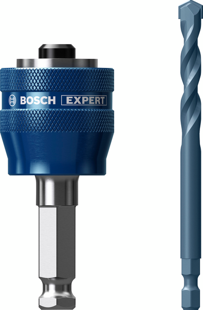 Adapteri Bosch EXPERT Power Change Plus + ohjauspora 8,5x60x105mm reikäsahoille
