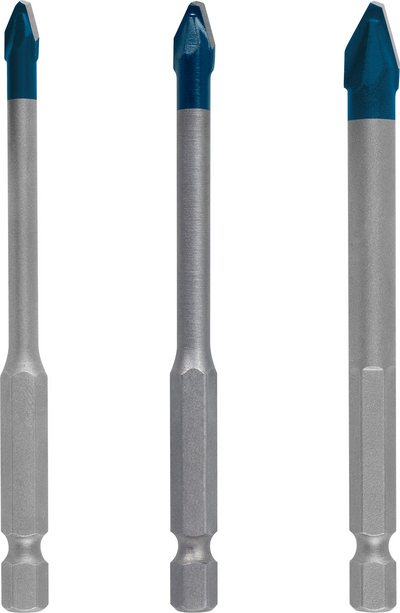 Laattaporanteräsarja Bosch EXPERT HEX-9 Hard Ceramic 5-8x90mm 3-osaa