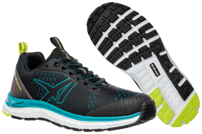 YRKESSKO 654940 ALBATROS SVART/BLÅ 36